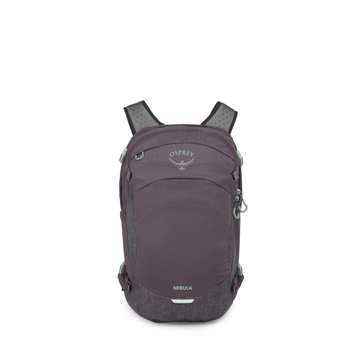 Osprey Nebula Backpack 32L in Graphite-Purple Heather — angle view 2