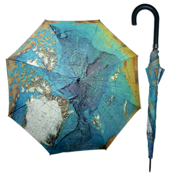 Vista 96016 North Pole Umbrella in Blue — front view