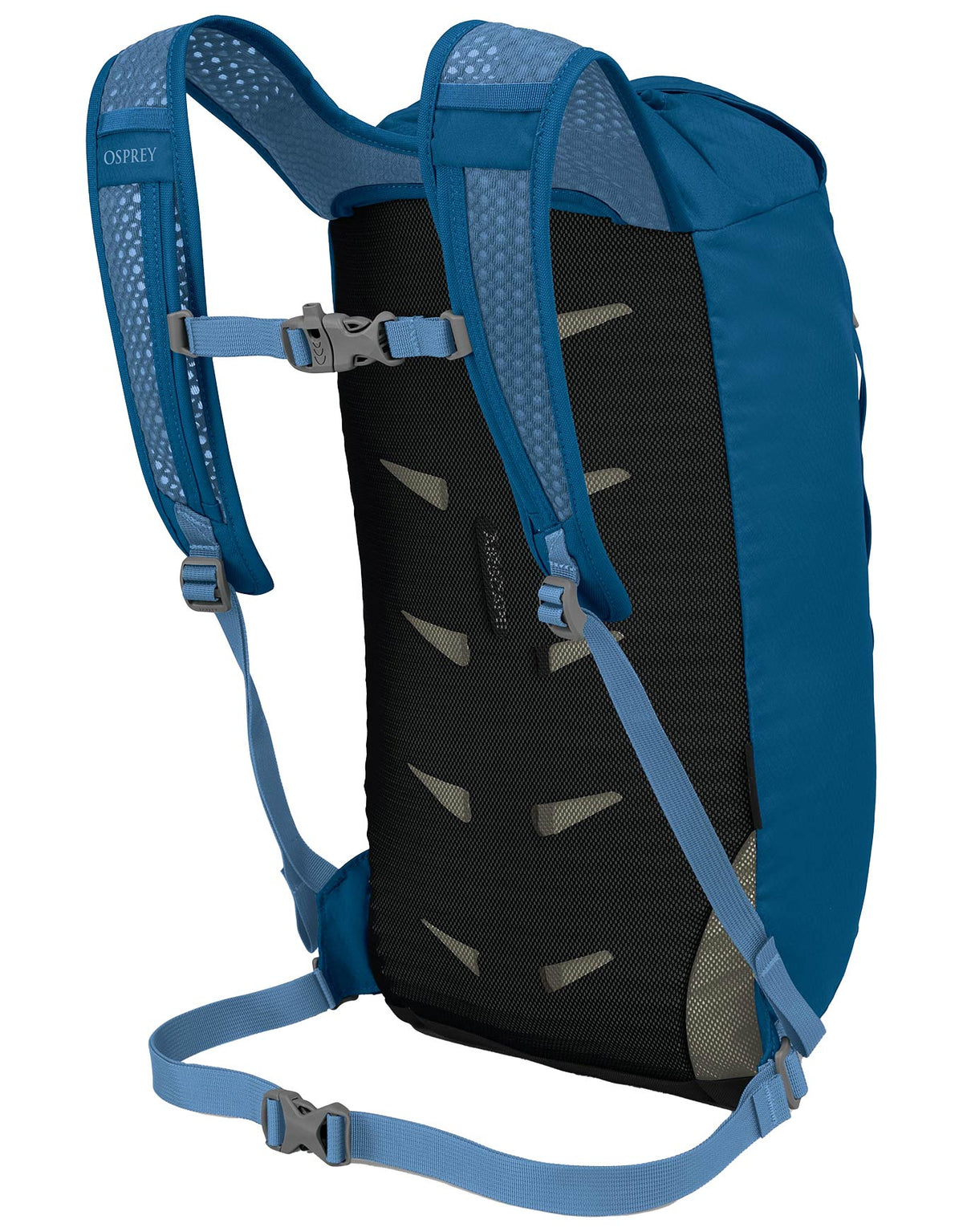 Osprey Daylite Cinch 15L in Night Shift Blue — back view