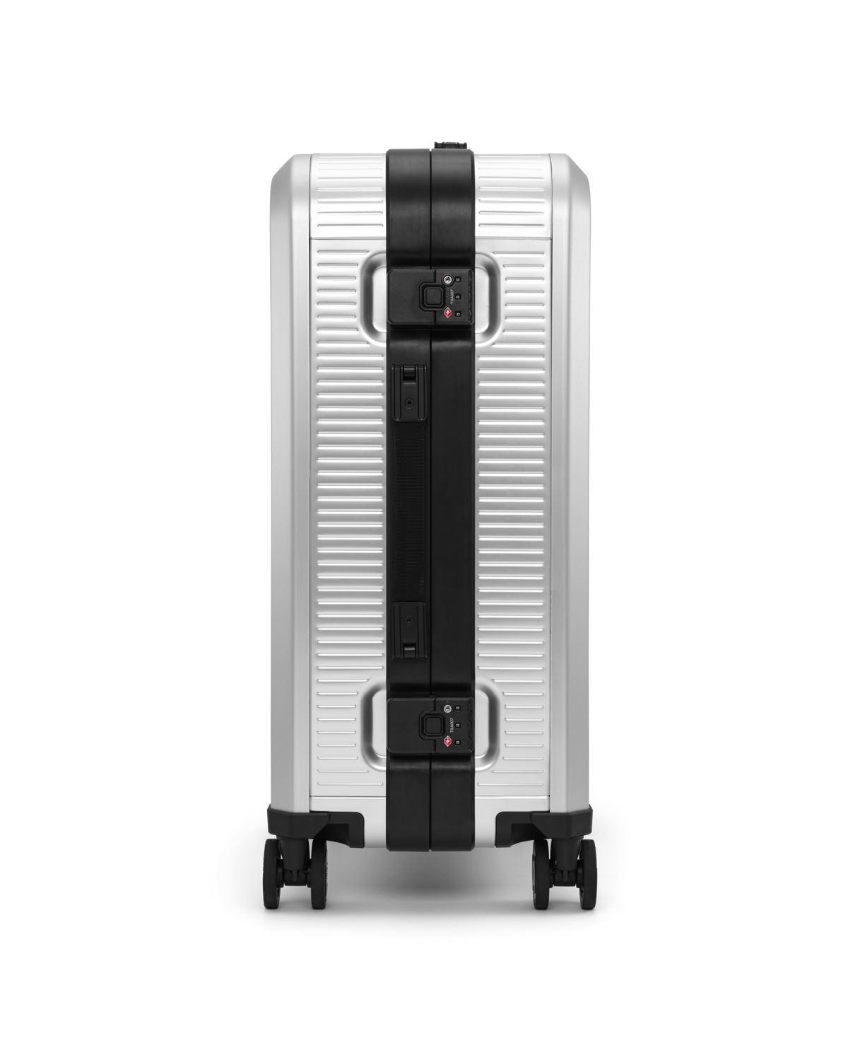 Db Journey Ramverk Alu Check-in Luggage Medium in Silver — angle view 3