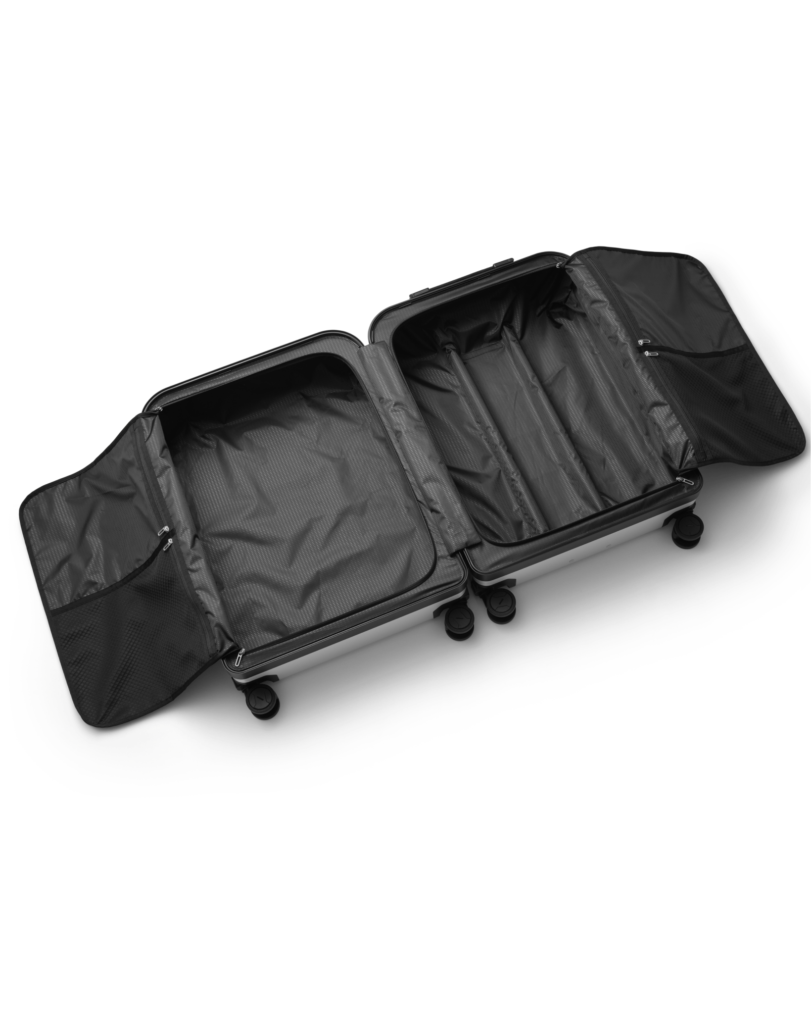 Db Journey Ramverk Alu Check-in Luggage Large in Silver — interior view 5 # color_Silver