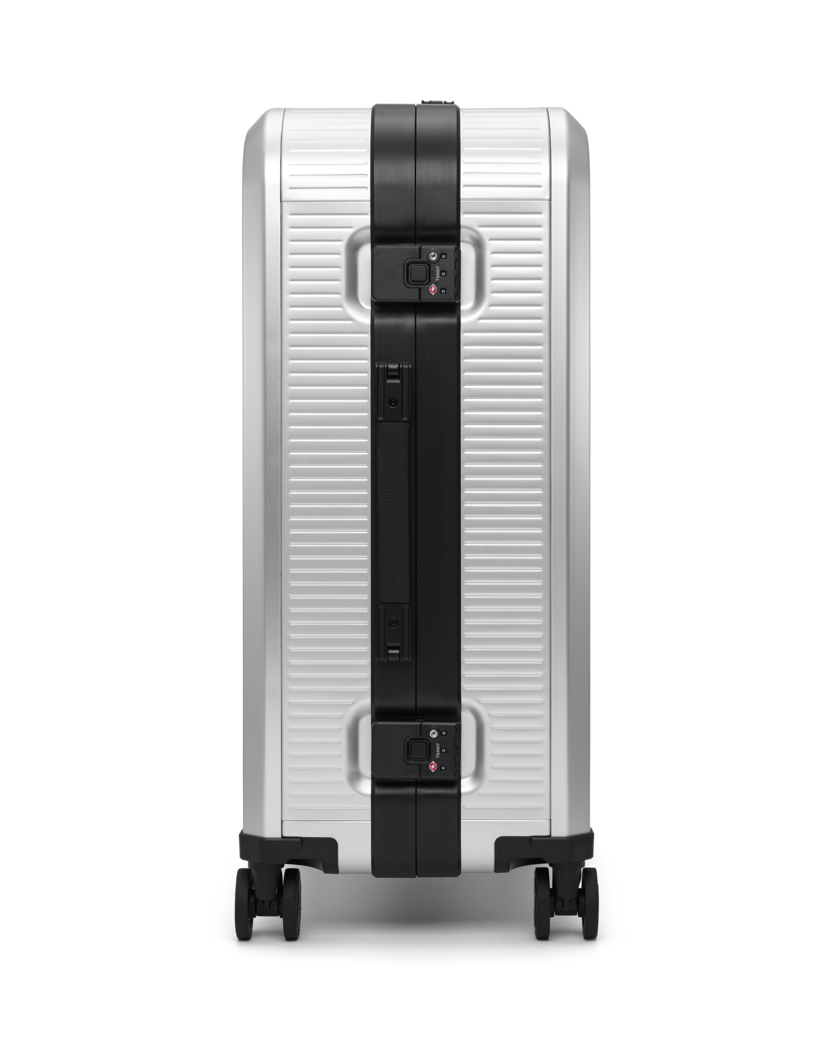 Db Journey Ramverk Alu Check-in Luggage Large in Silver — angle view 3 # color_Silver
