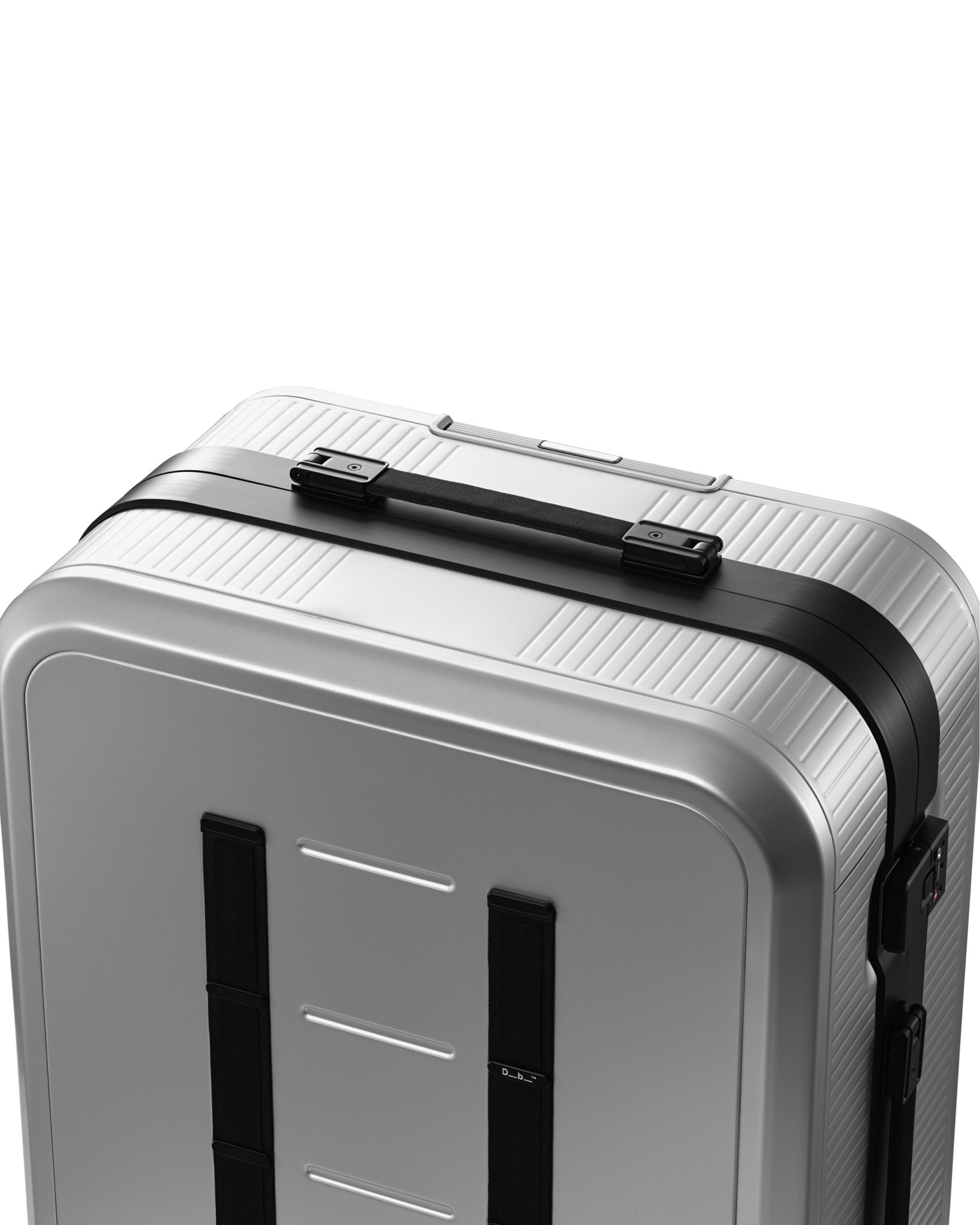 Db Journey Ramverk Alu Check-in Luggage Large in Silver — detail view 2 # color_Silver