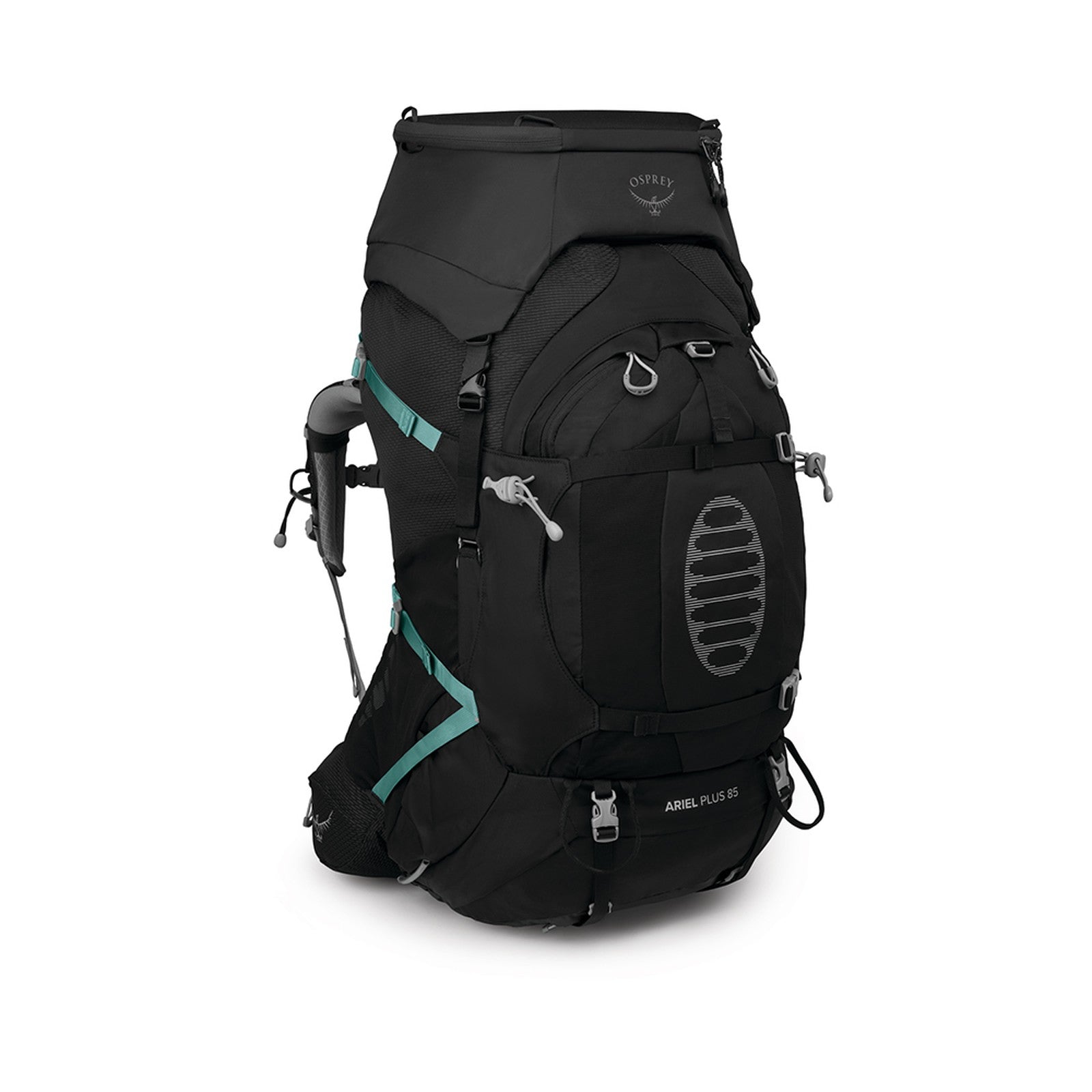 Osprey PhotoLid Camera Case 5L in Charcoal Grey — angle view 4