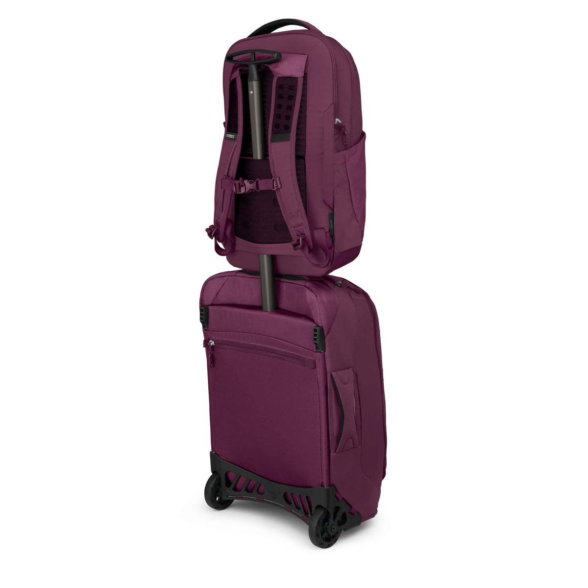 Osprey Ozone Laptop Backpack 28L in Moody Burgundy — back view 2
