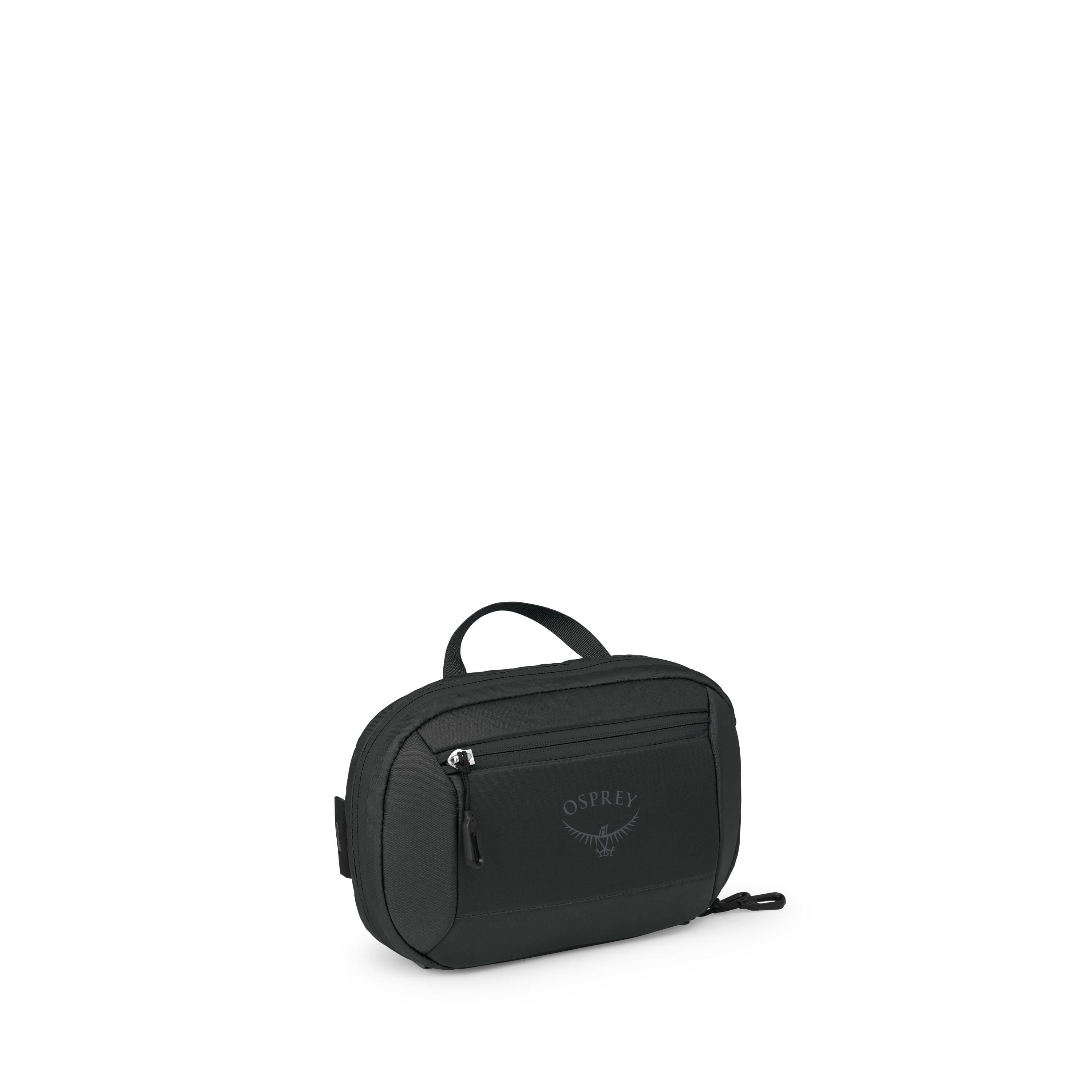 Osprey Ozone Powerhouse Tech Organizer 2L in Black — angle view 2