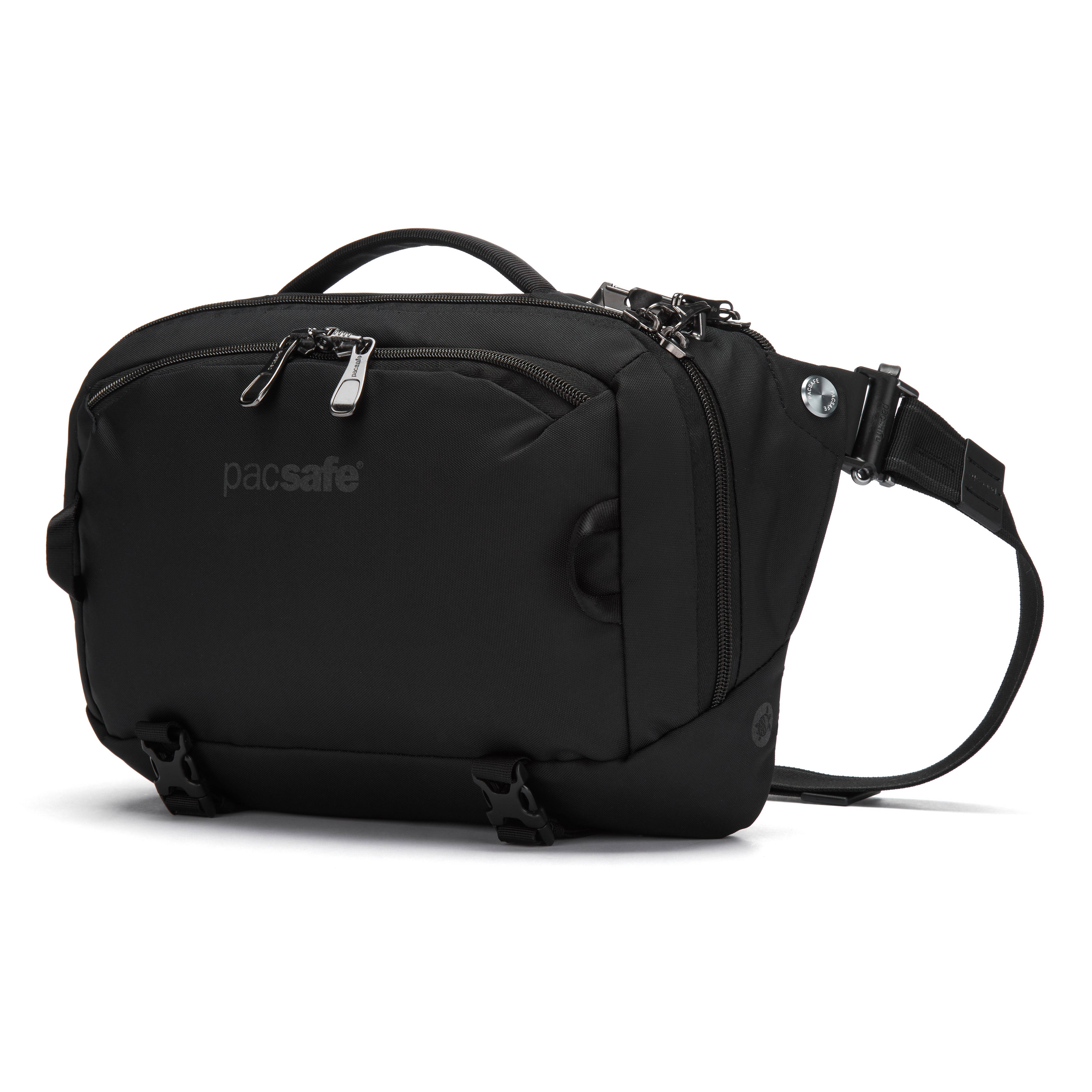 Pacsafe EXP 12" Anti-Theft Sling Crossbody - Black