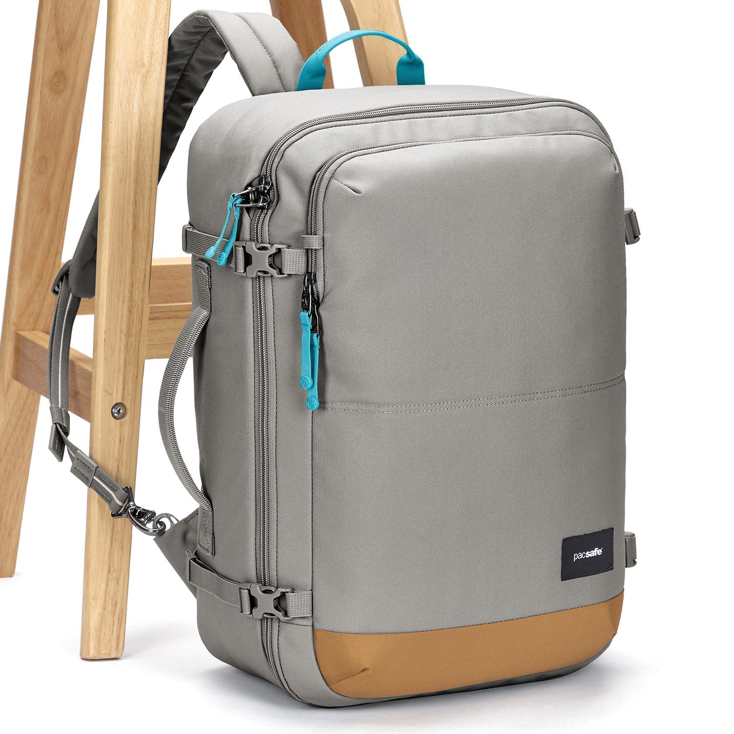 Pacsafe GO 34L Anti-Theft Carry-On Backpack - Stone