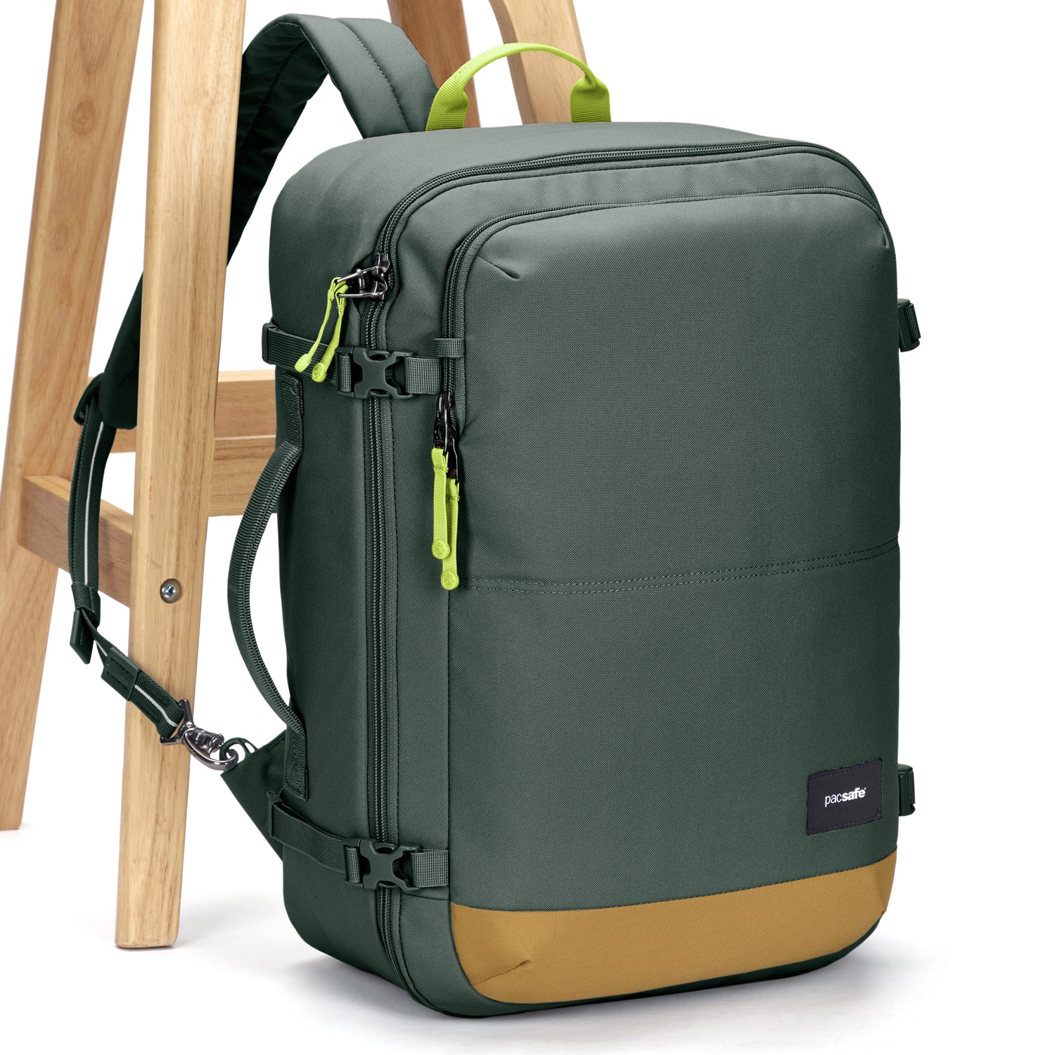 Pacsafe GO 34L Anti-Theft Carry-On Backpack - Spruce Green