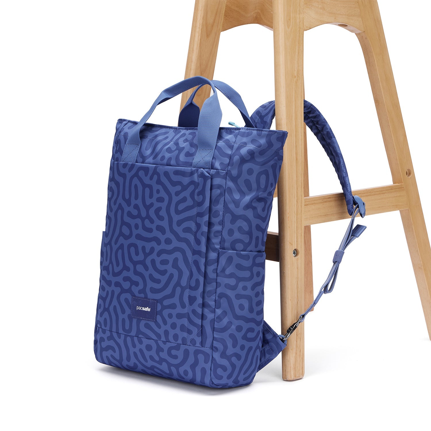 Pacsafe GO Anti-Theft Totepack - Cerulean Blue