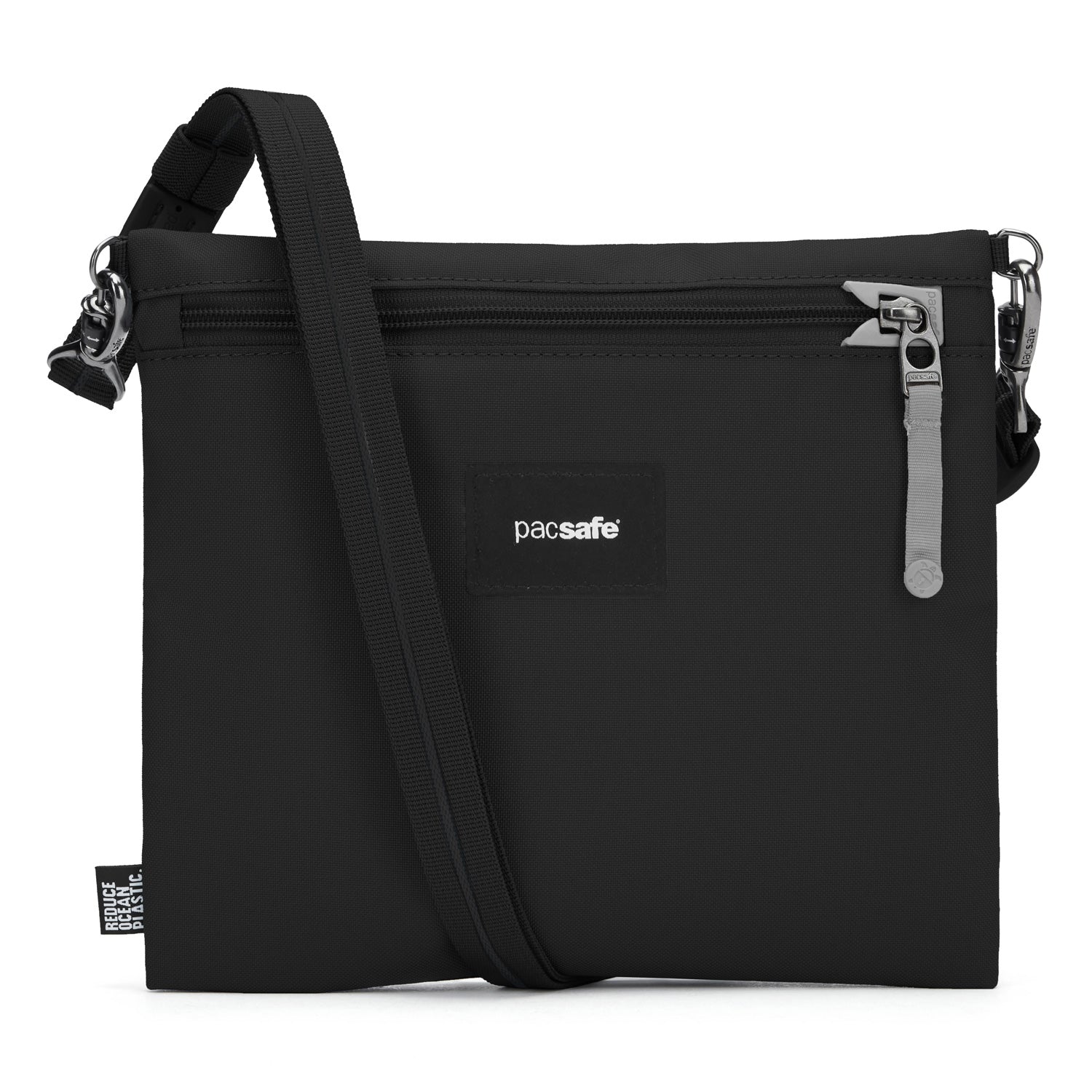 Pacsafe GO Anti-Theft Crossbody Pouch - Jet Black