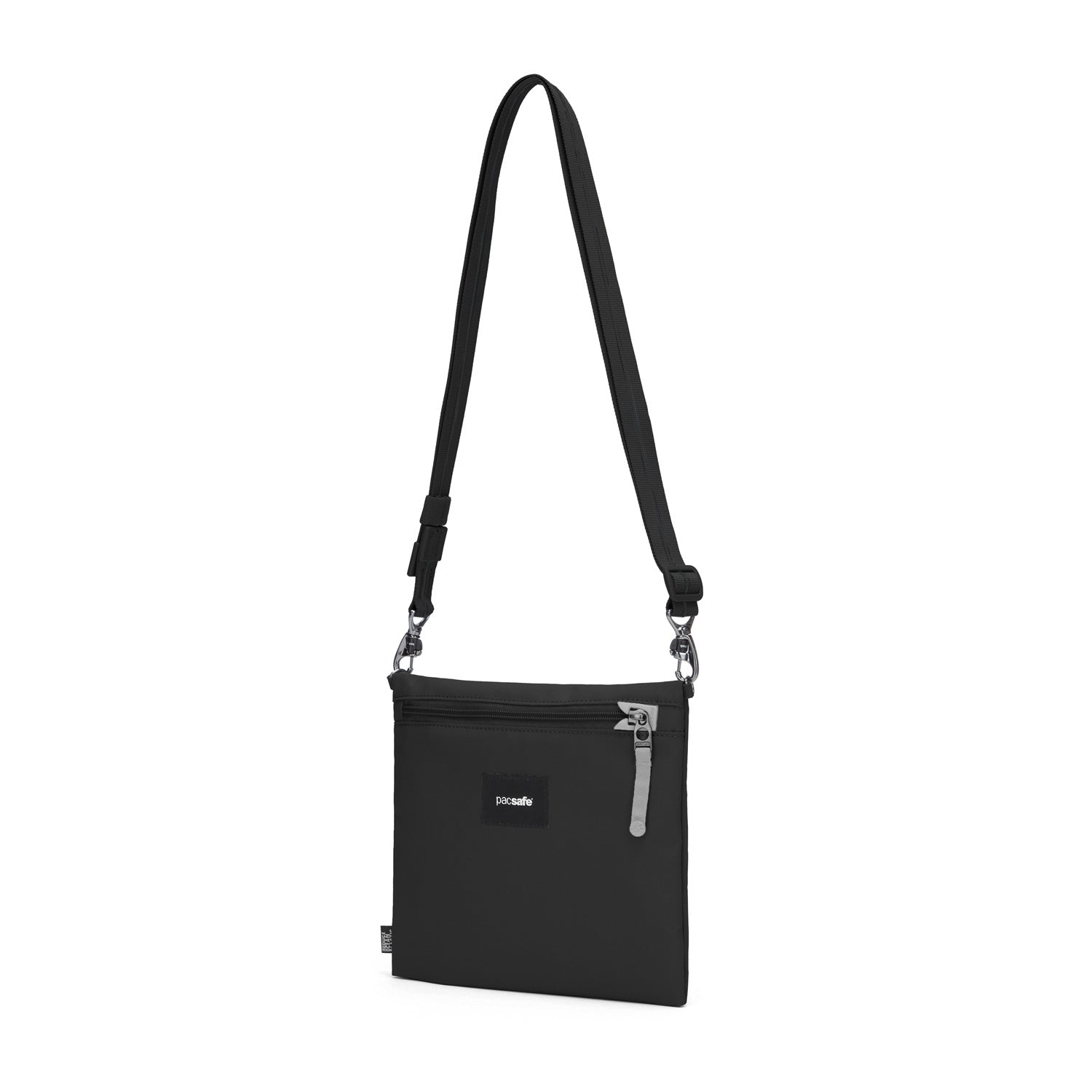 Pacsafe GO Anti-Theft Crossbody Pouch - Jet Black