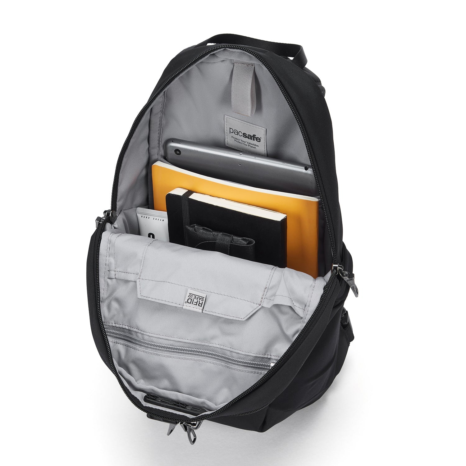 Pacsafe V 12L Anti-Theft Tech Backpack - Black