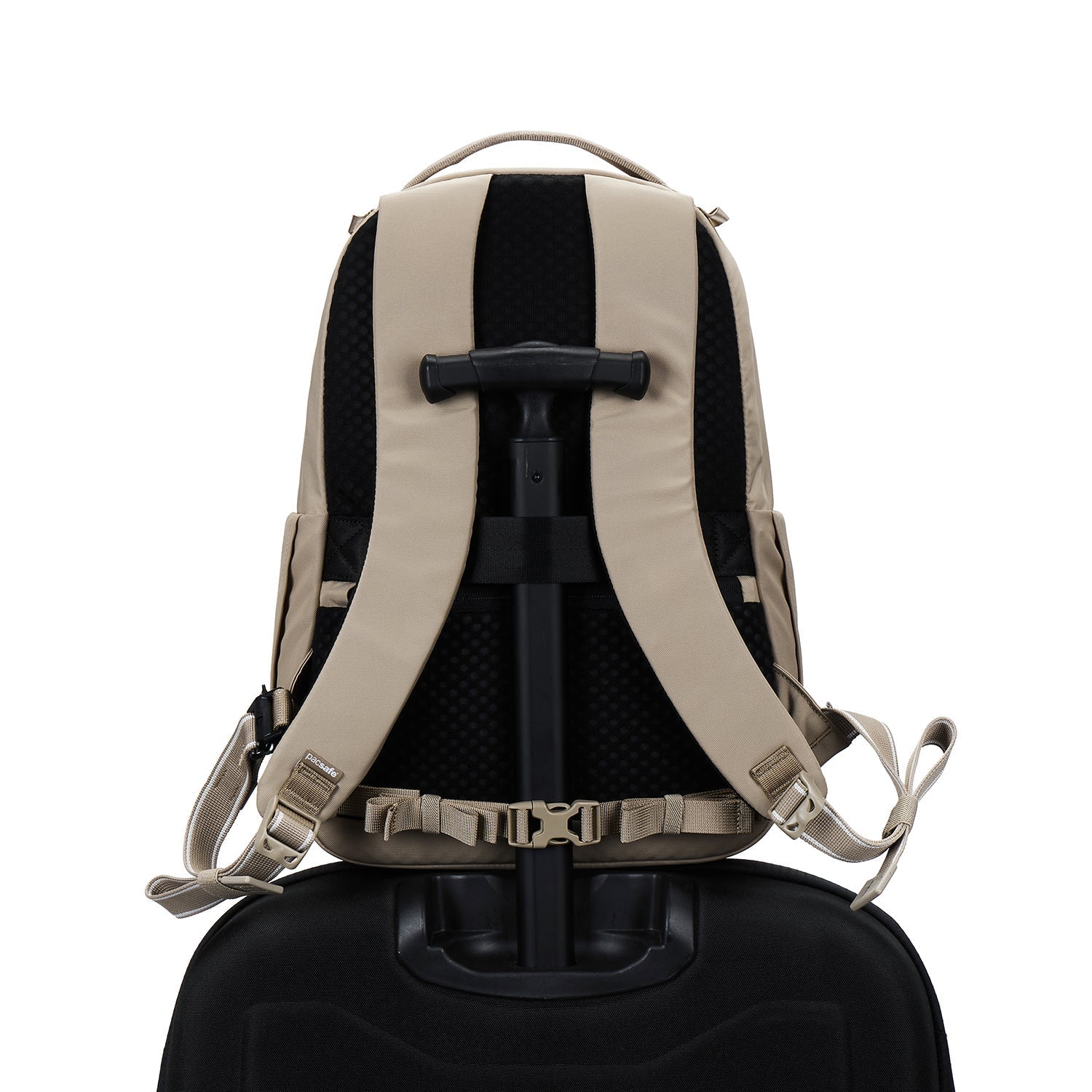 Pacsafe V 16L Anti-Theft All-Around Backpack - Beige