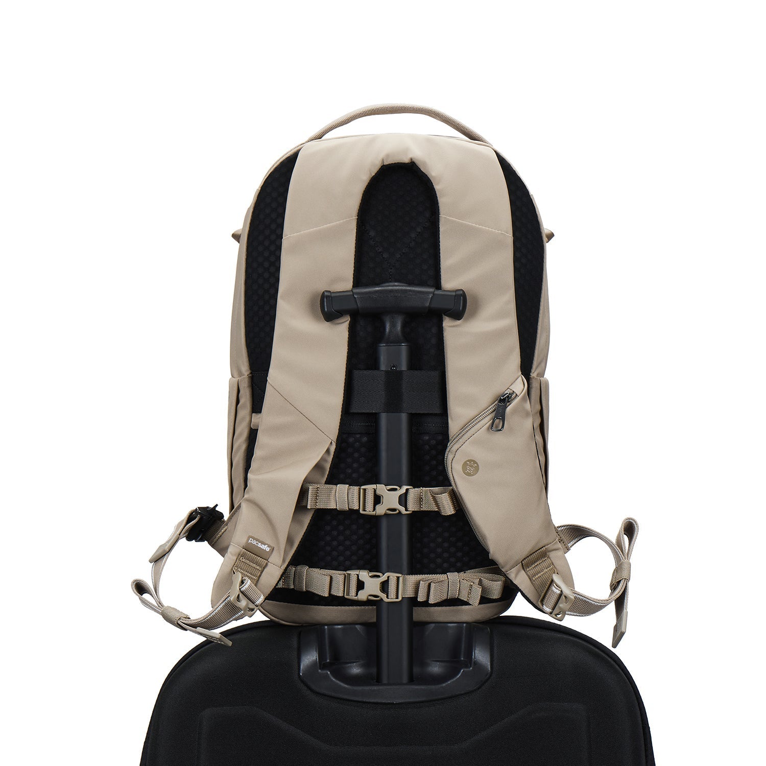 Pacsafe V 26L Anti-Theft Tour Backpack - Beige