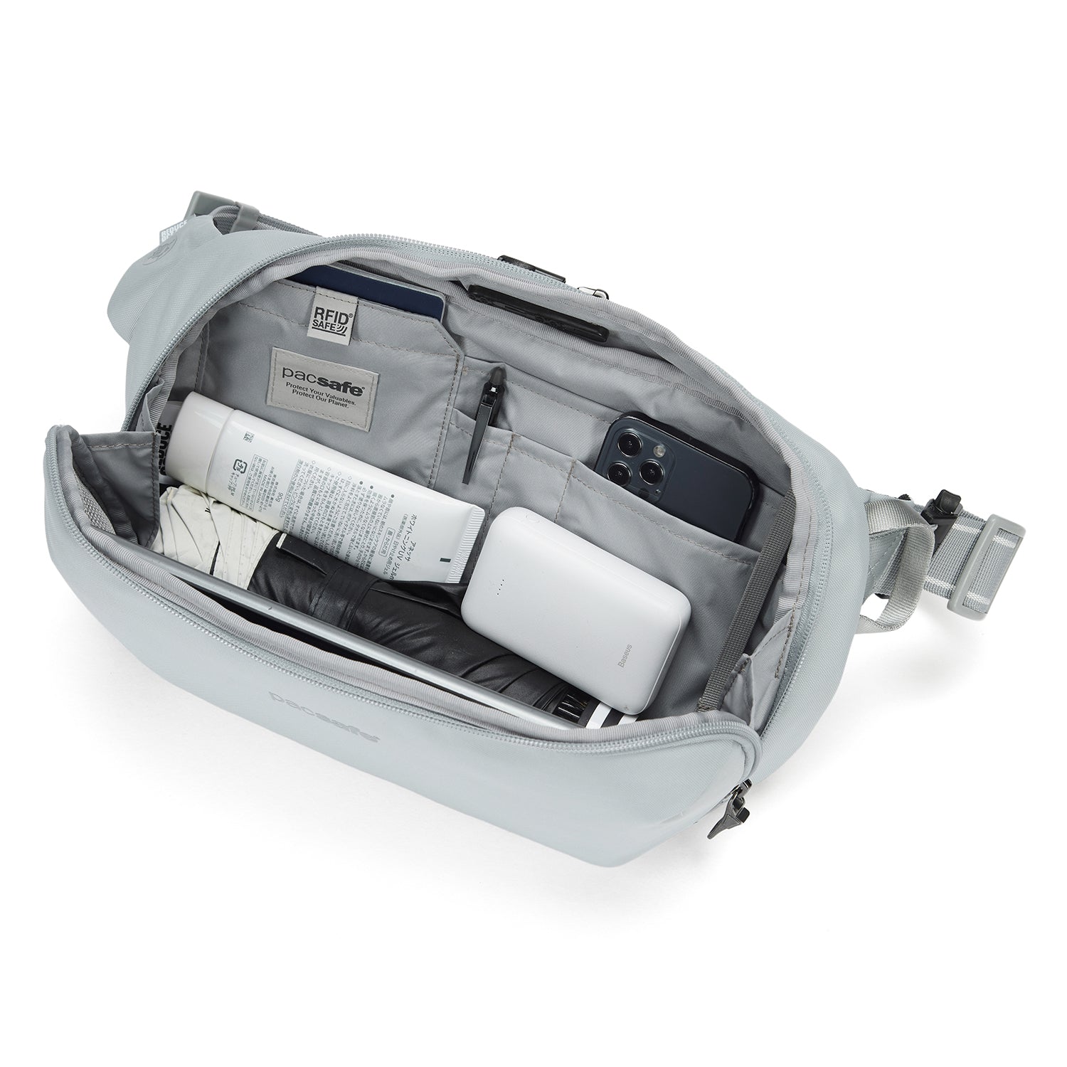 Pacsafe V Anti-Theft Urban Sling - Digital Gray
