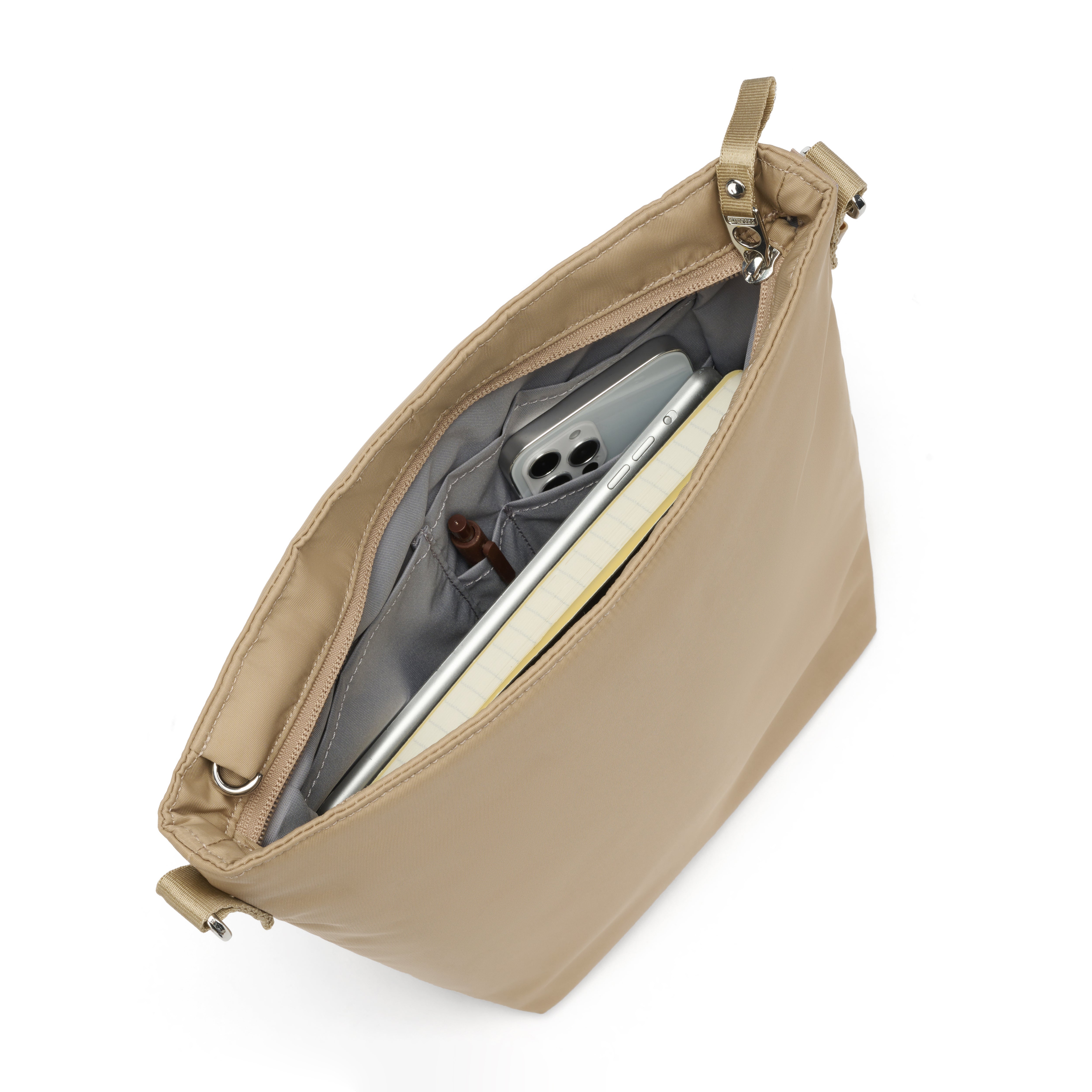Pacsafe W Anti-Theft Crossbody - Taupe