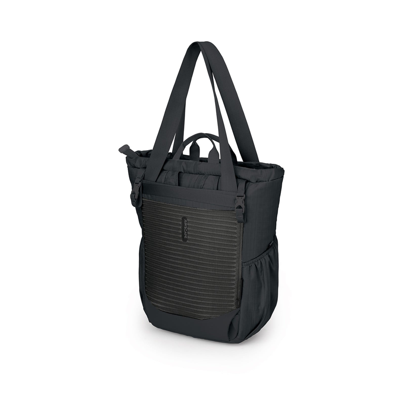 Osprey Poco Changing Tote 20L in Black — angle view 3