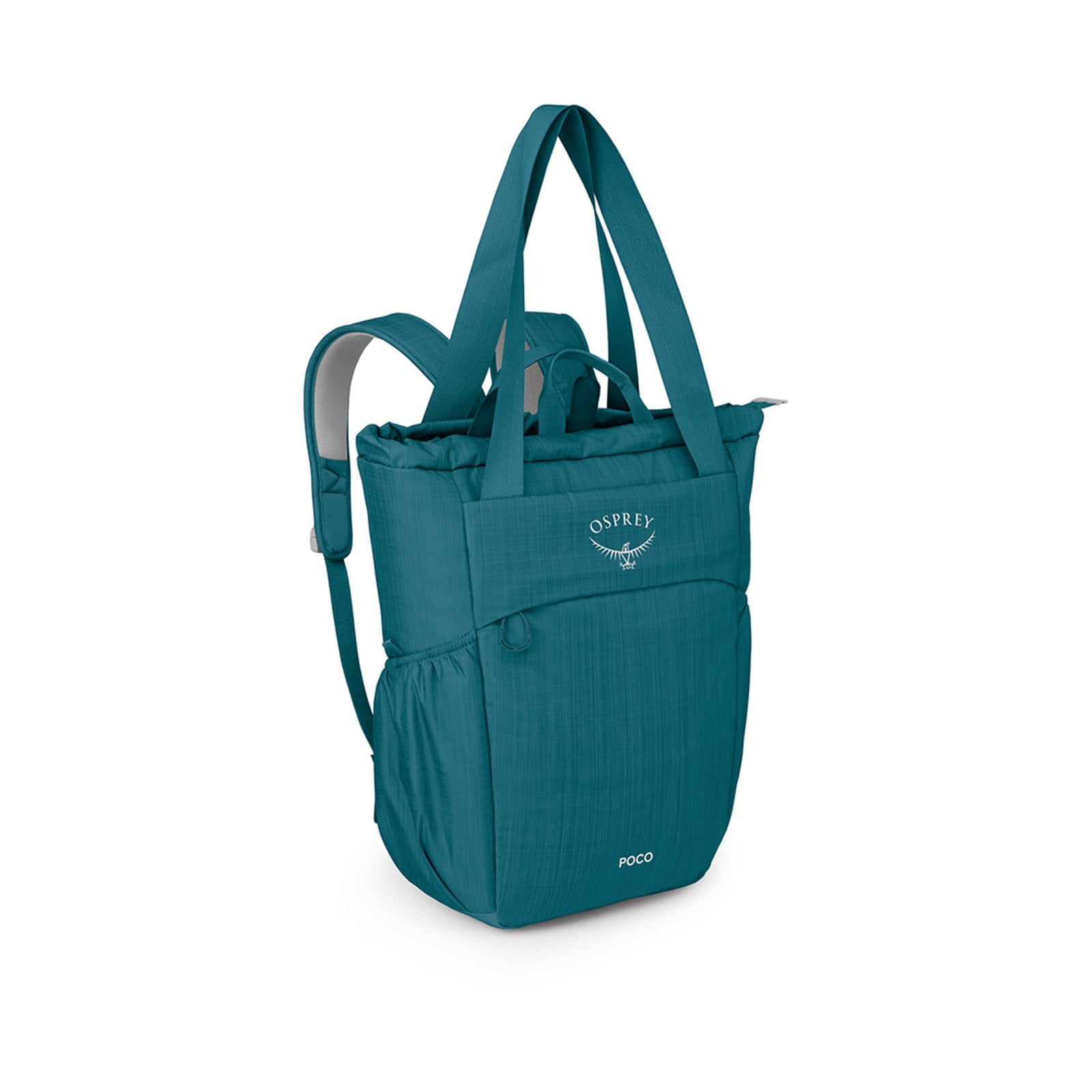 Osprey Poco Changing Tote 20L in Deep Peyto — angle view 2