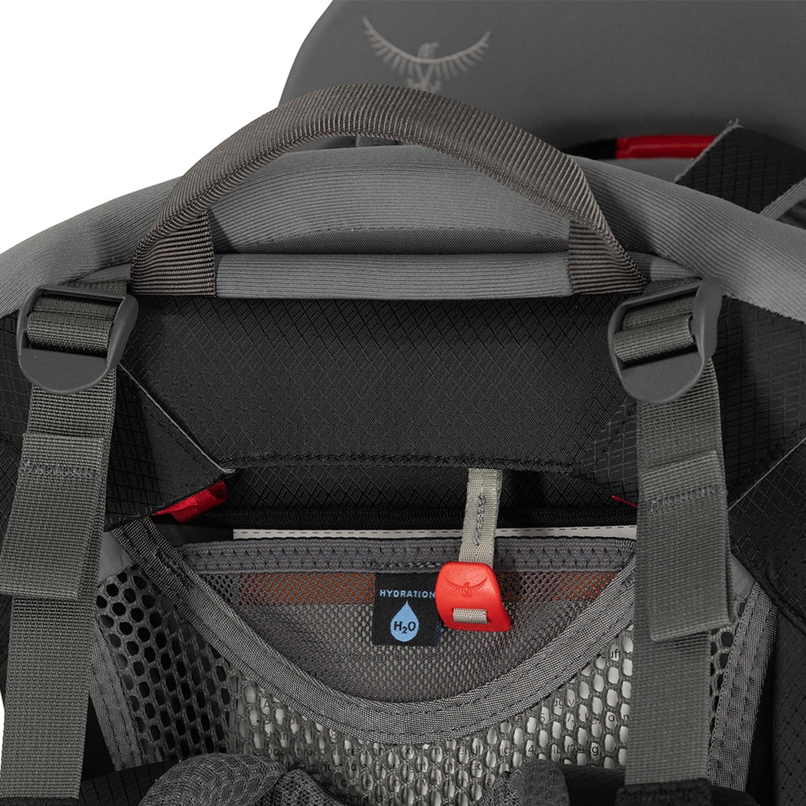 Osprey Poco Child Carrier 24L in Black — detail view 4