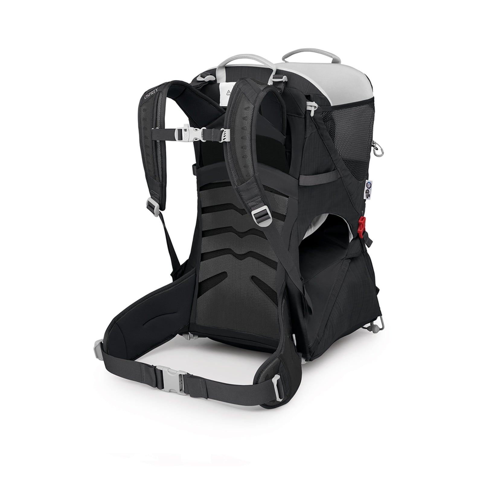 Osprey Poco SLT Child Carrier 22L in Black — angle view 4