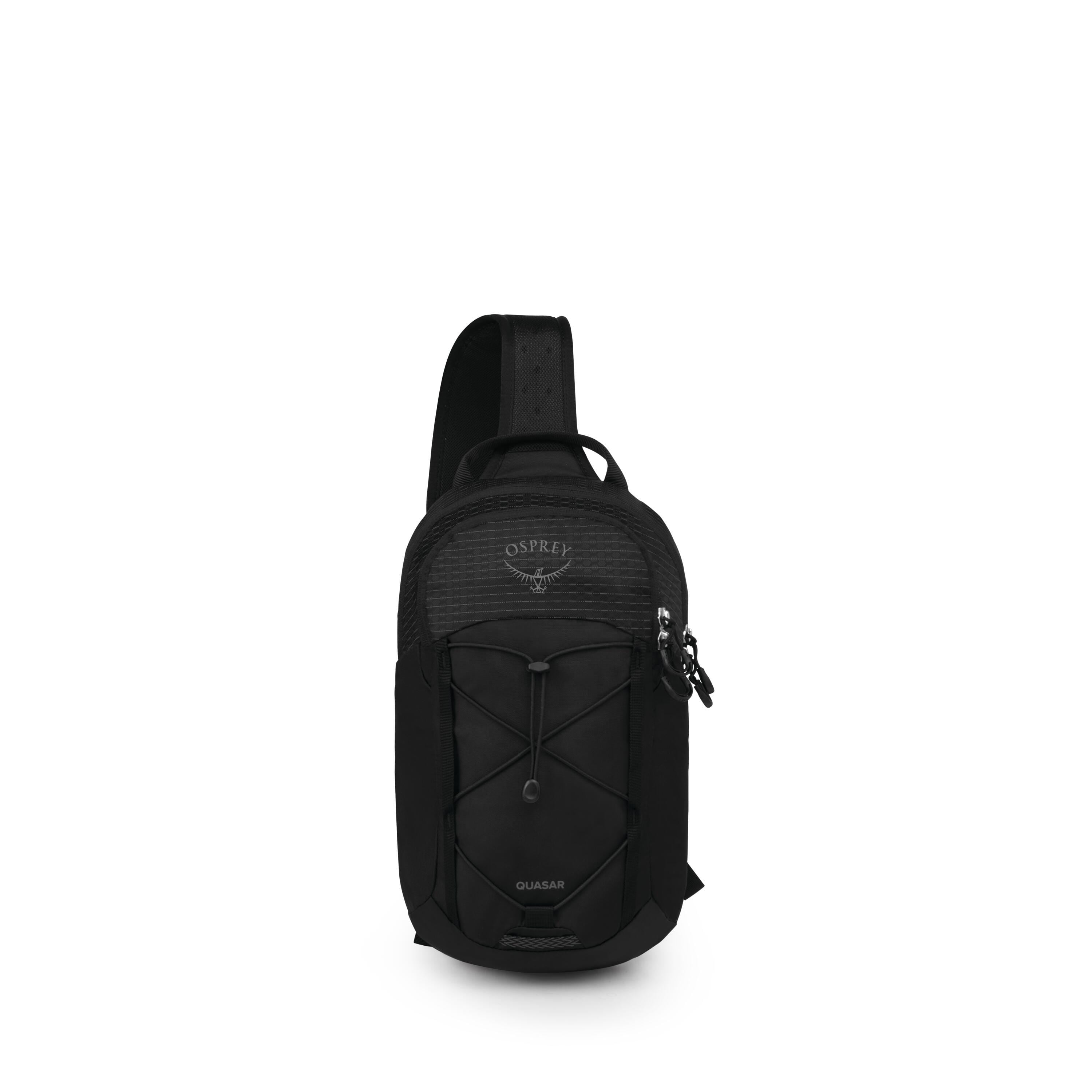 Osprey Quasar Sling 6L in Black — front view