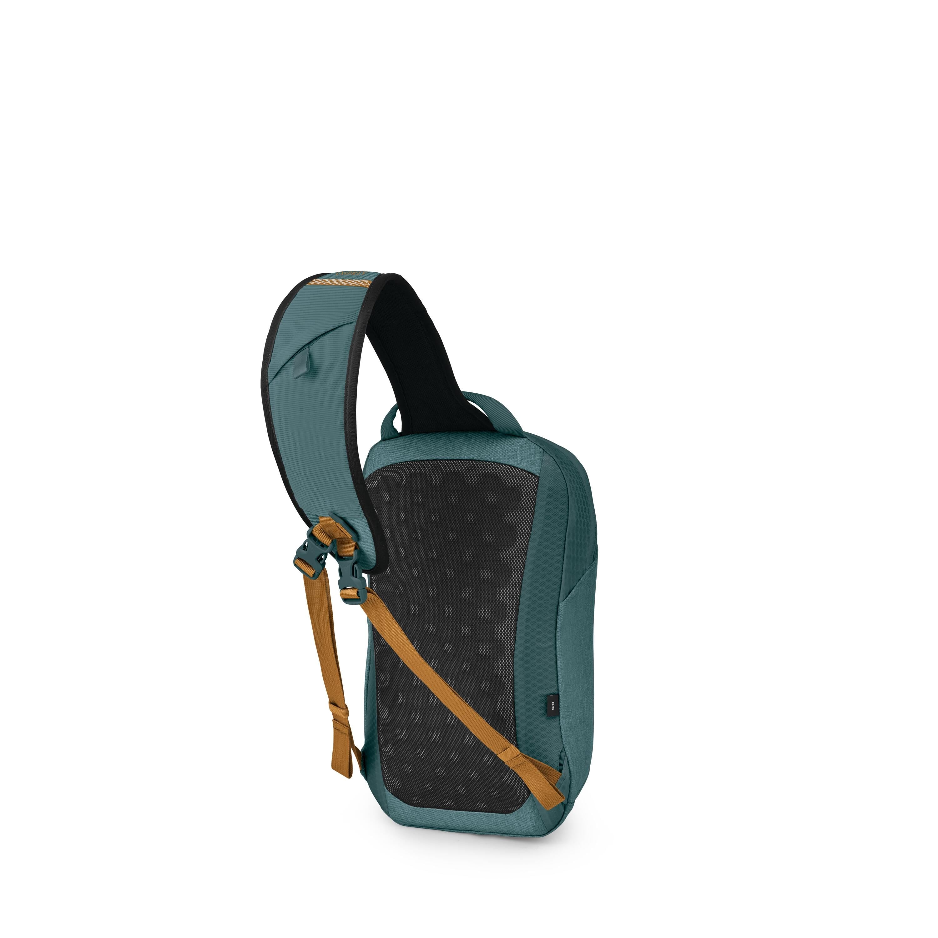 Osprey Quasar Sling 6L in Torrent Blue Heather — angle view 3