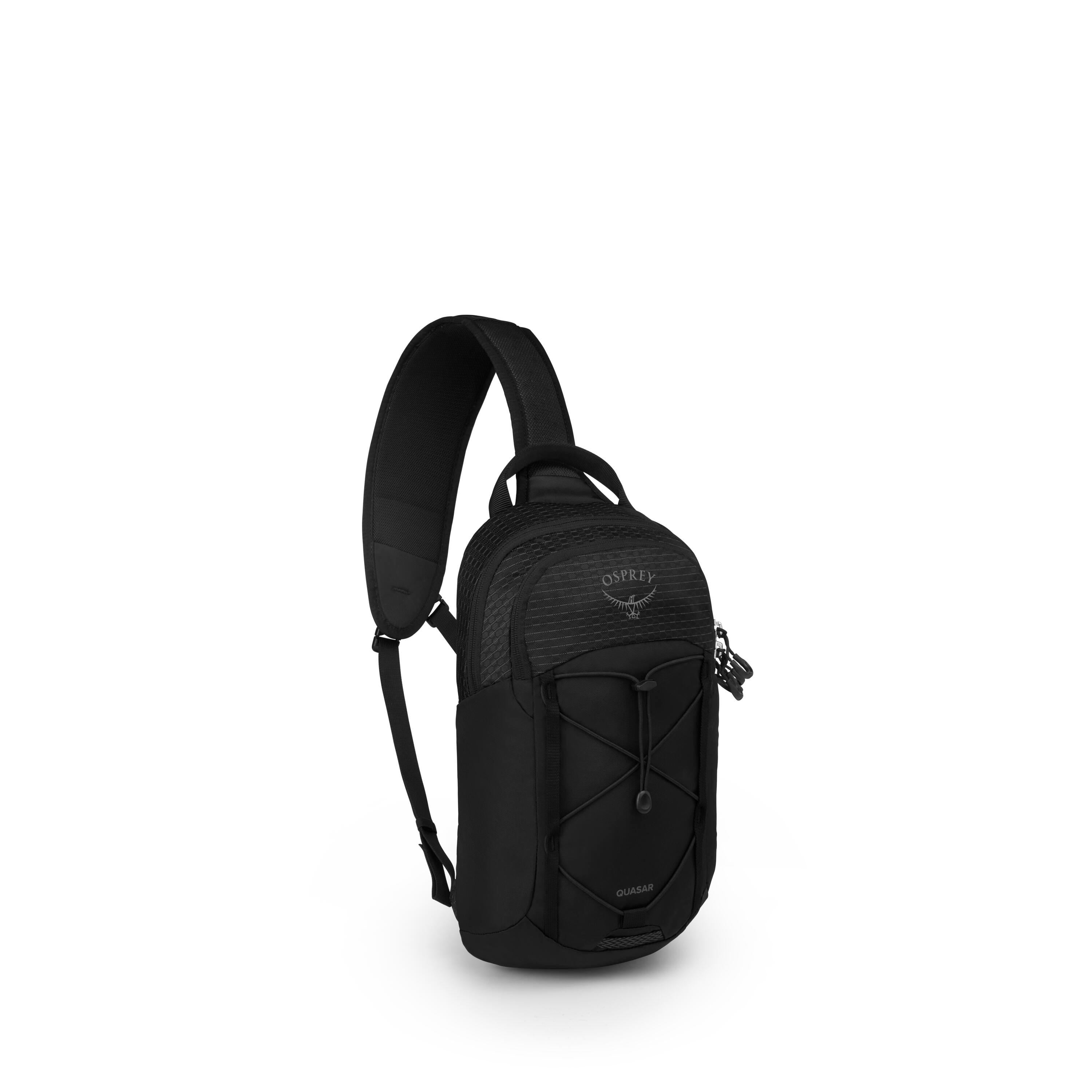 Osprey Quasar Sling 6L in Black — angle view 2
