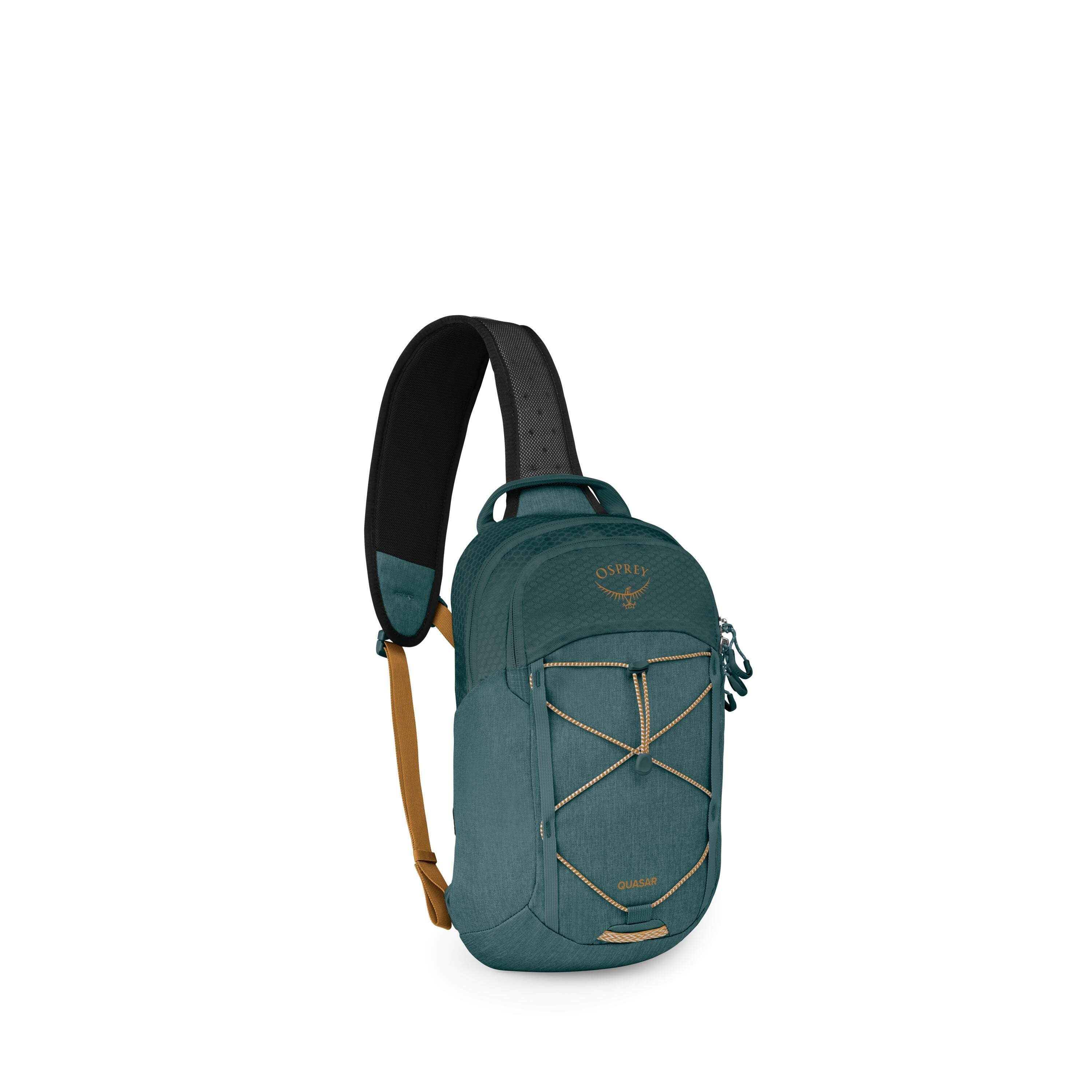 Osprey Quasar Sling 6L in Torrent Blue Heather — angle view 2