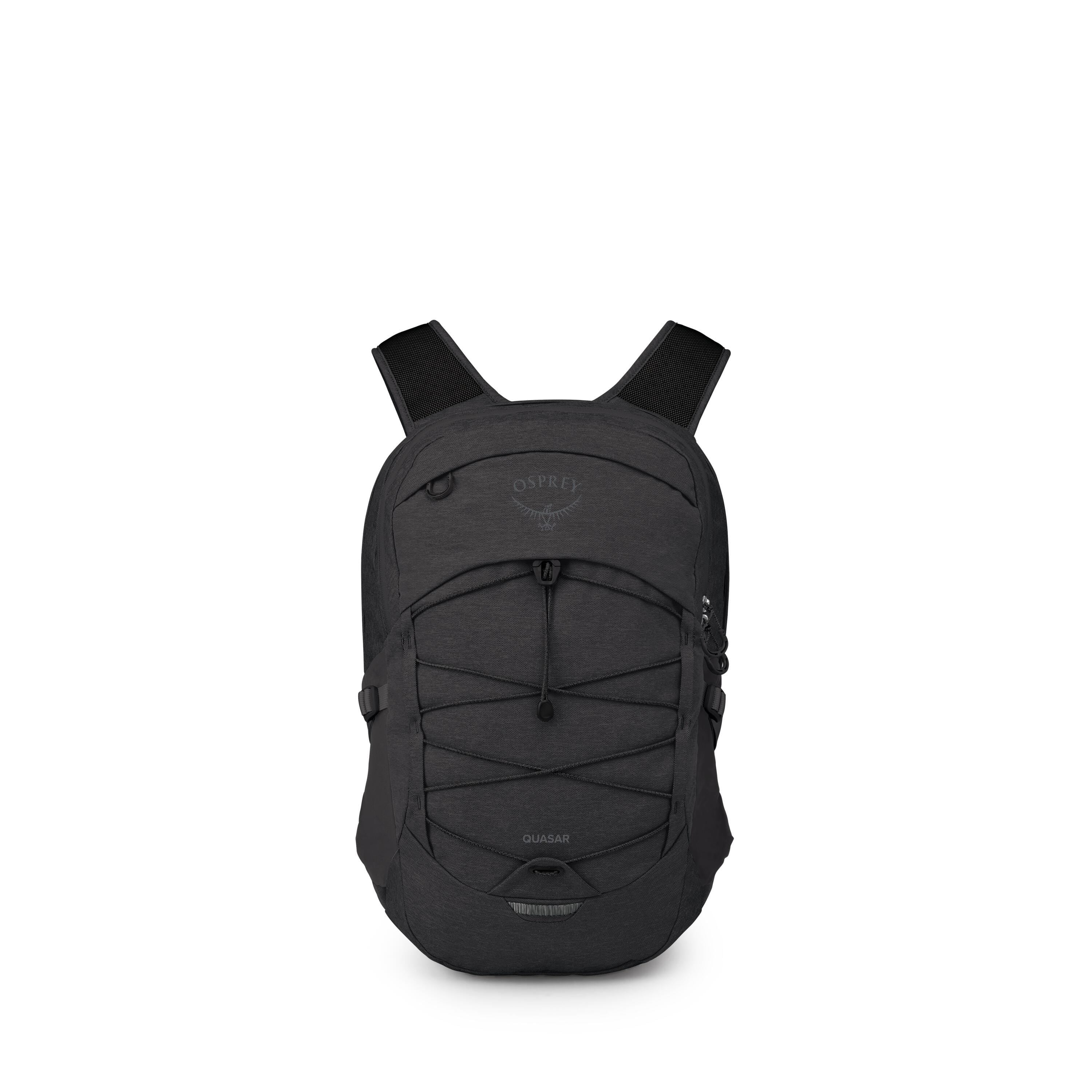 Osprey Quasar Driftshade Laptop Backpack 26L in Black — front view