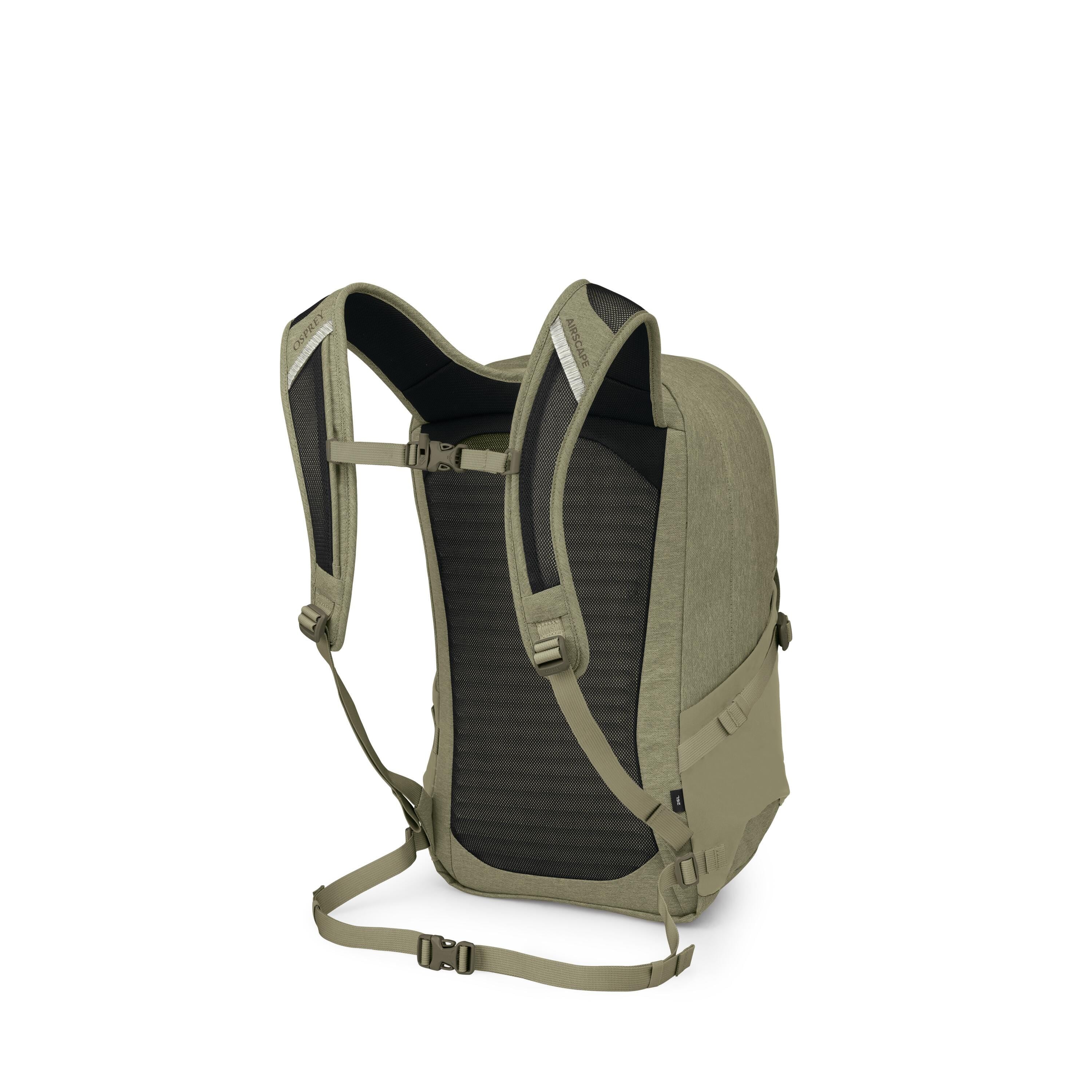 Osprey Quasar Driftshade Laptop Backpack 26L in Olive Tan — angle view 3