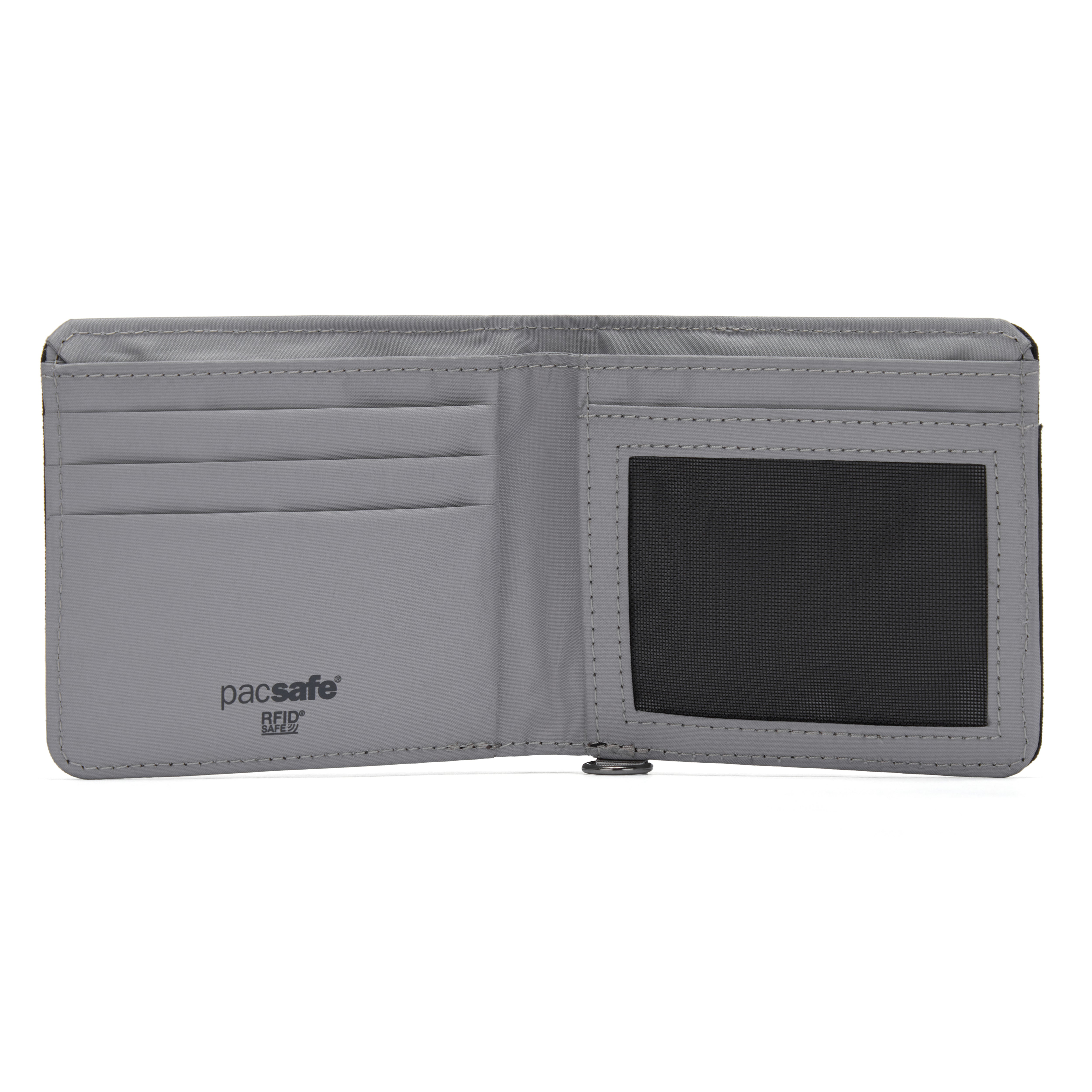 Pacsafe RFIDsafe™ RFID Blocking Bifold Wallet - Jet Black