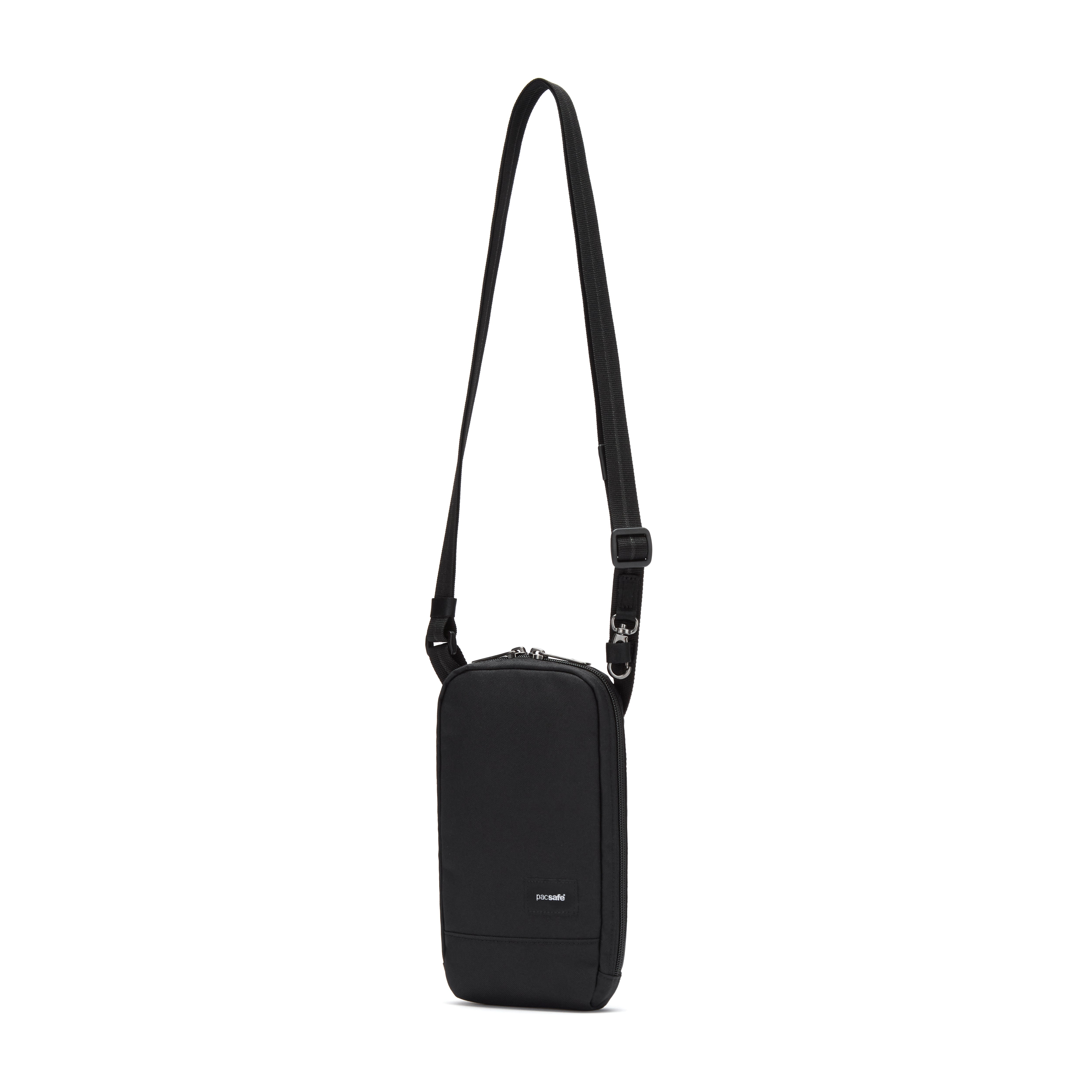 Pacsafe RFIDsafe™ RFID Blocking Tech Crossbody - Jet Black