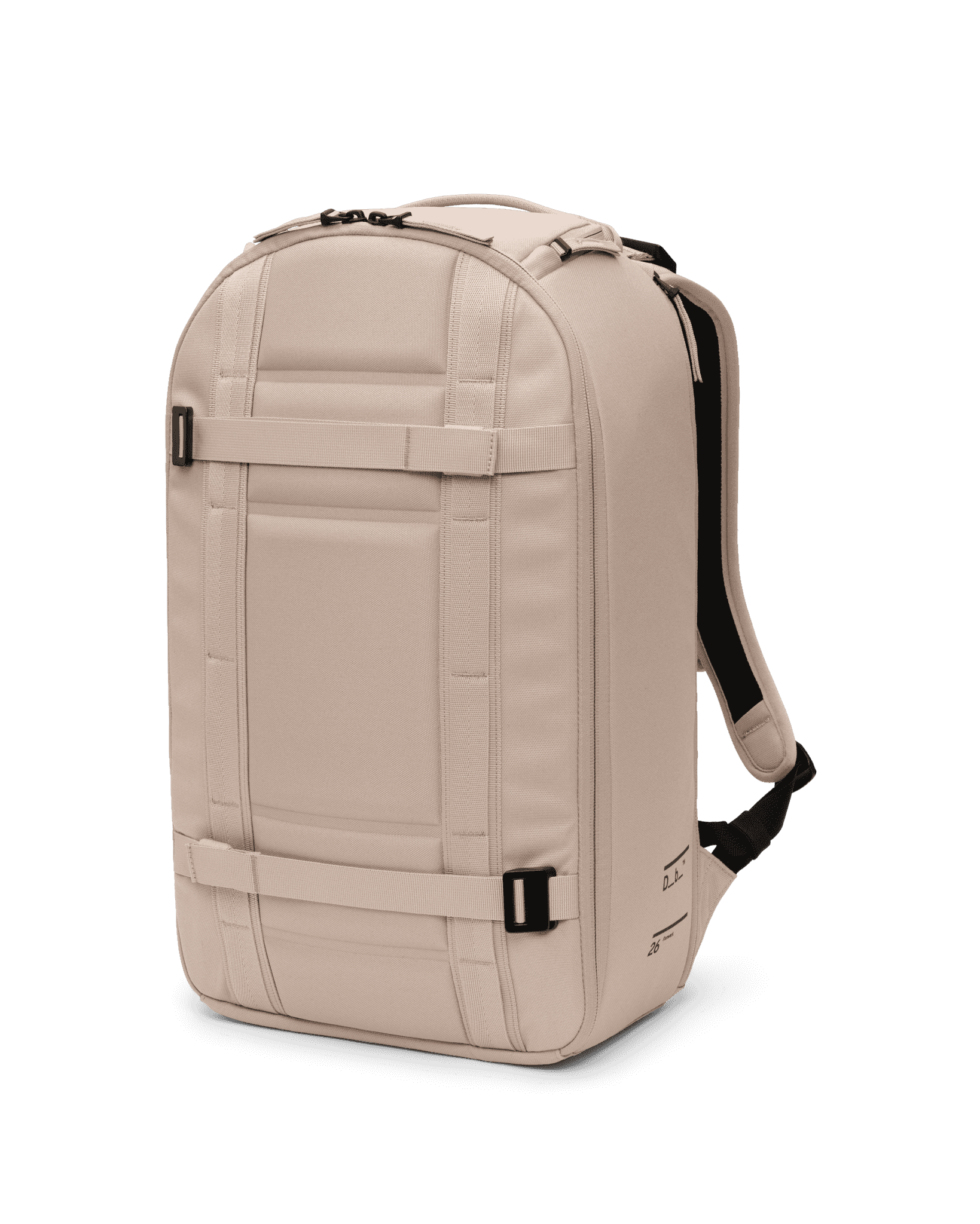 Db Journey Ramverk Backpack 26L in Fogbow Beige — angle view 2 # color_Fogbow Beige