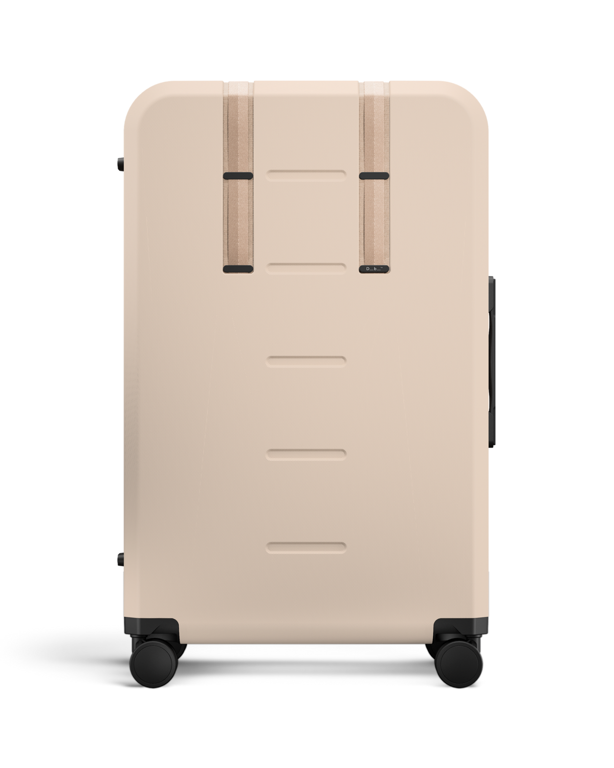 Db Journey Ramverk Check-in Luggage Large in Fogbow Beige — front view # color_Fogbow Beige