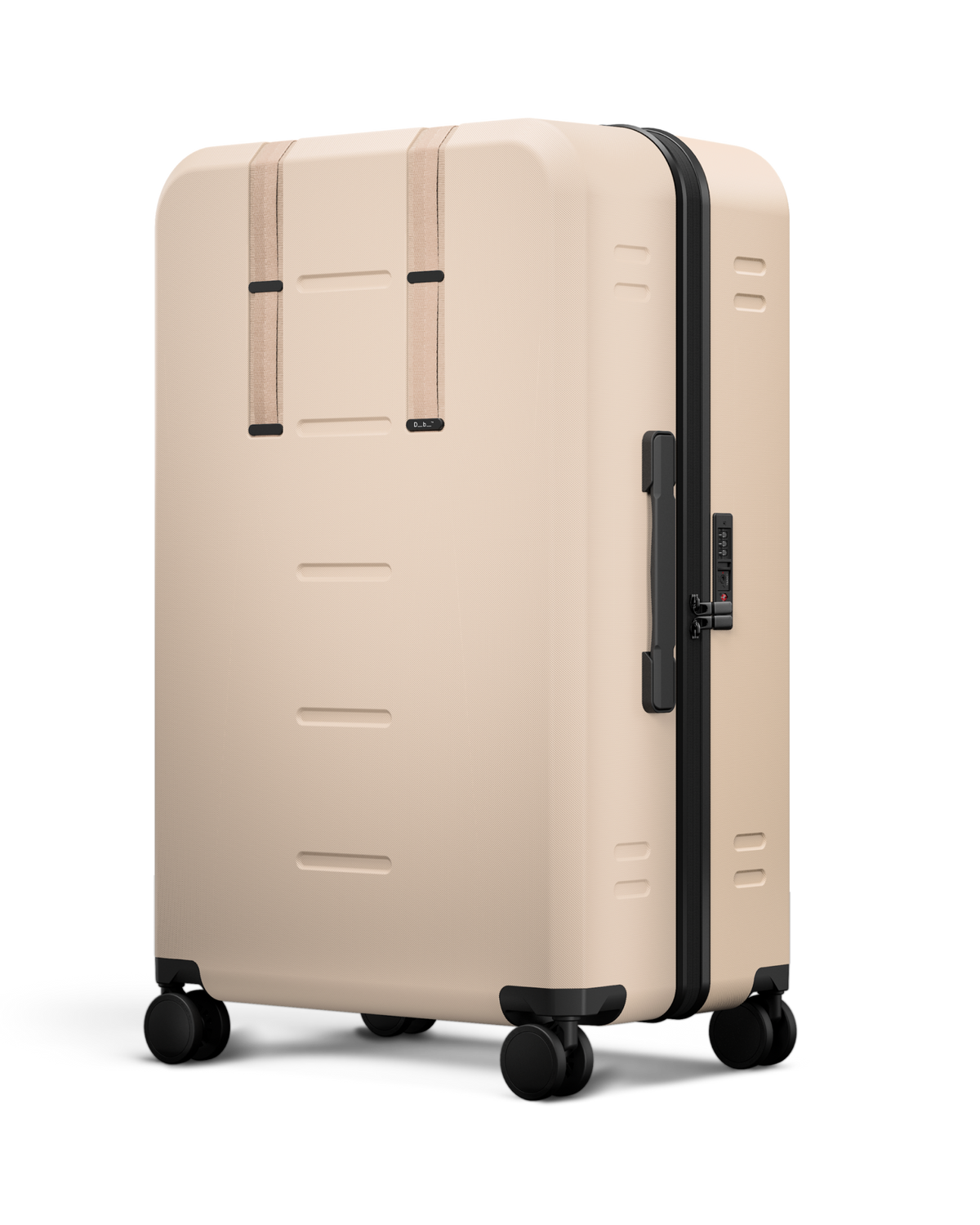 Db Journey Ramverk Check-in Luggage Large in Fogbow Beige — angle view 2 # color_Fogbow Beige