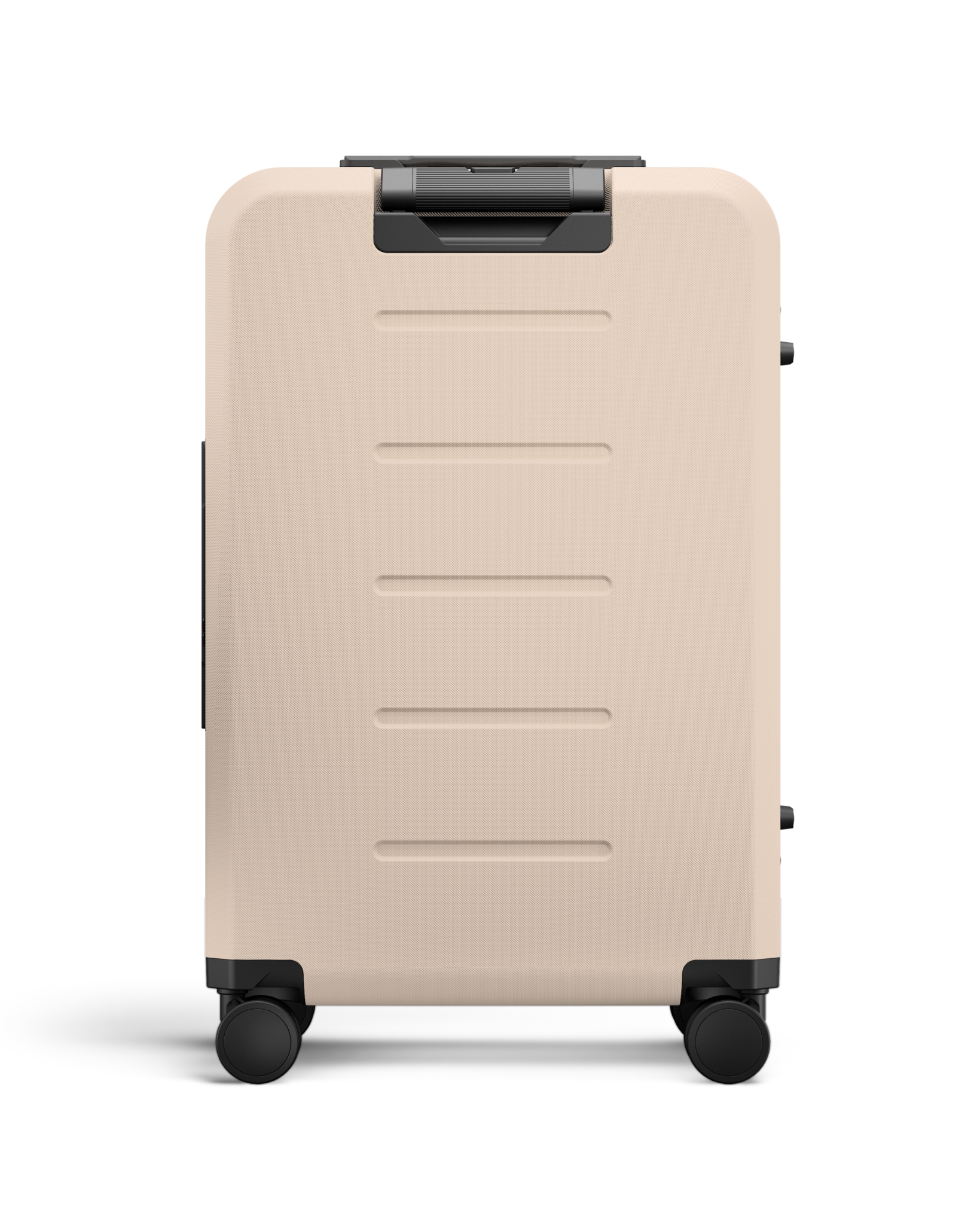 Db Journey Ramverk Check-in Luggage Medium in Fogbow Beige — back view # color_Fogbow Beige