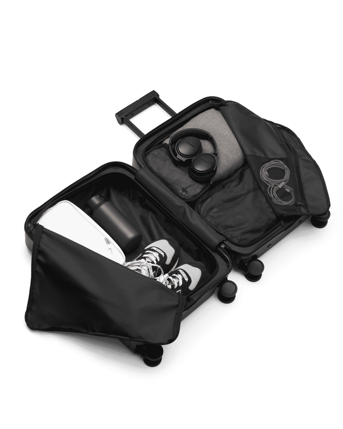 Db Journey Ramverk Front-access Carry-on in Black Out — interior view 5 # color_Black Out
