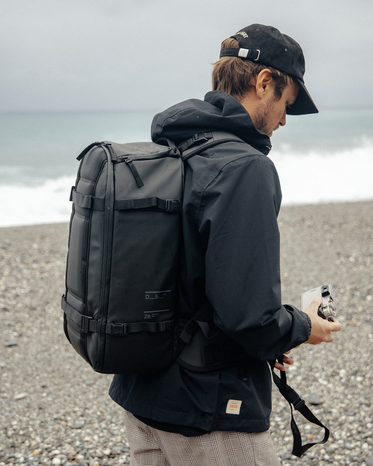 Db Journey Ramverk Pro Backpack 26L in Black Out — lifestyle