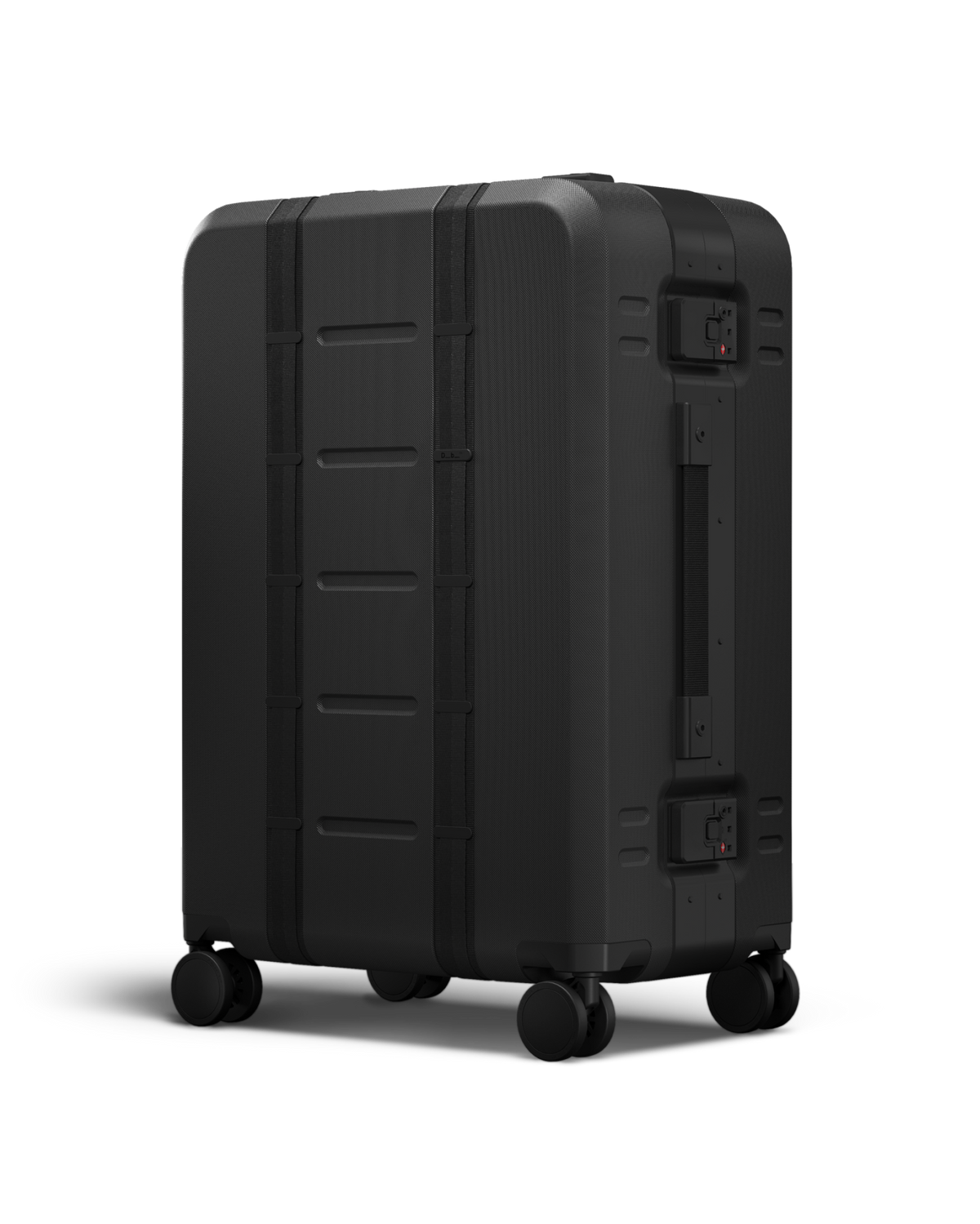 Db Journey Ramverk Pro Check-in Luggage Medium in Black Out — angle view 2 # color_Black Out