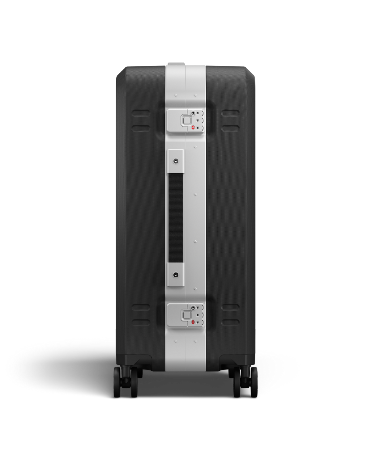 Db Journey Ramverk Pro Check-in Luggage Medium in Silver — side view # color_Silver