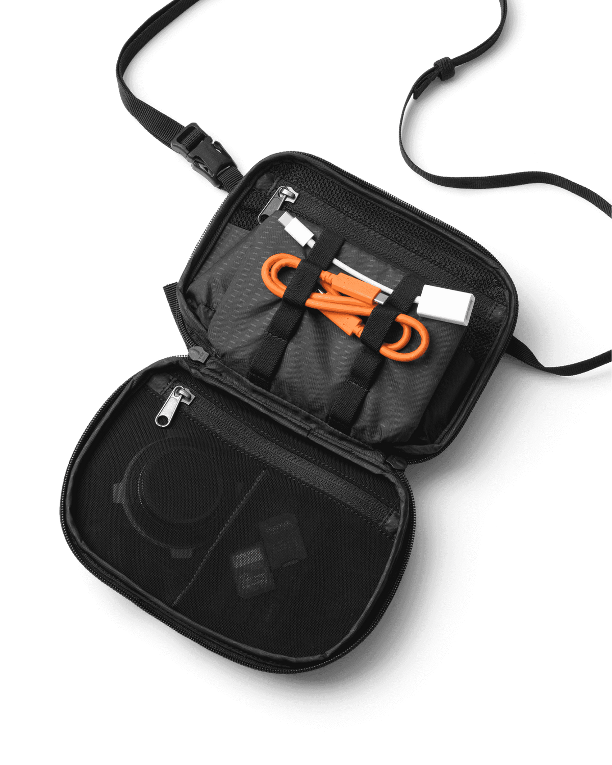 Db Journey Ramverk Tech Organizer in Black Out — interior view