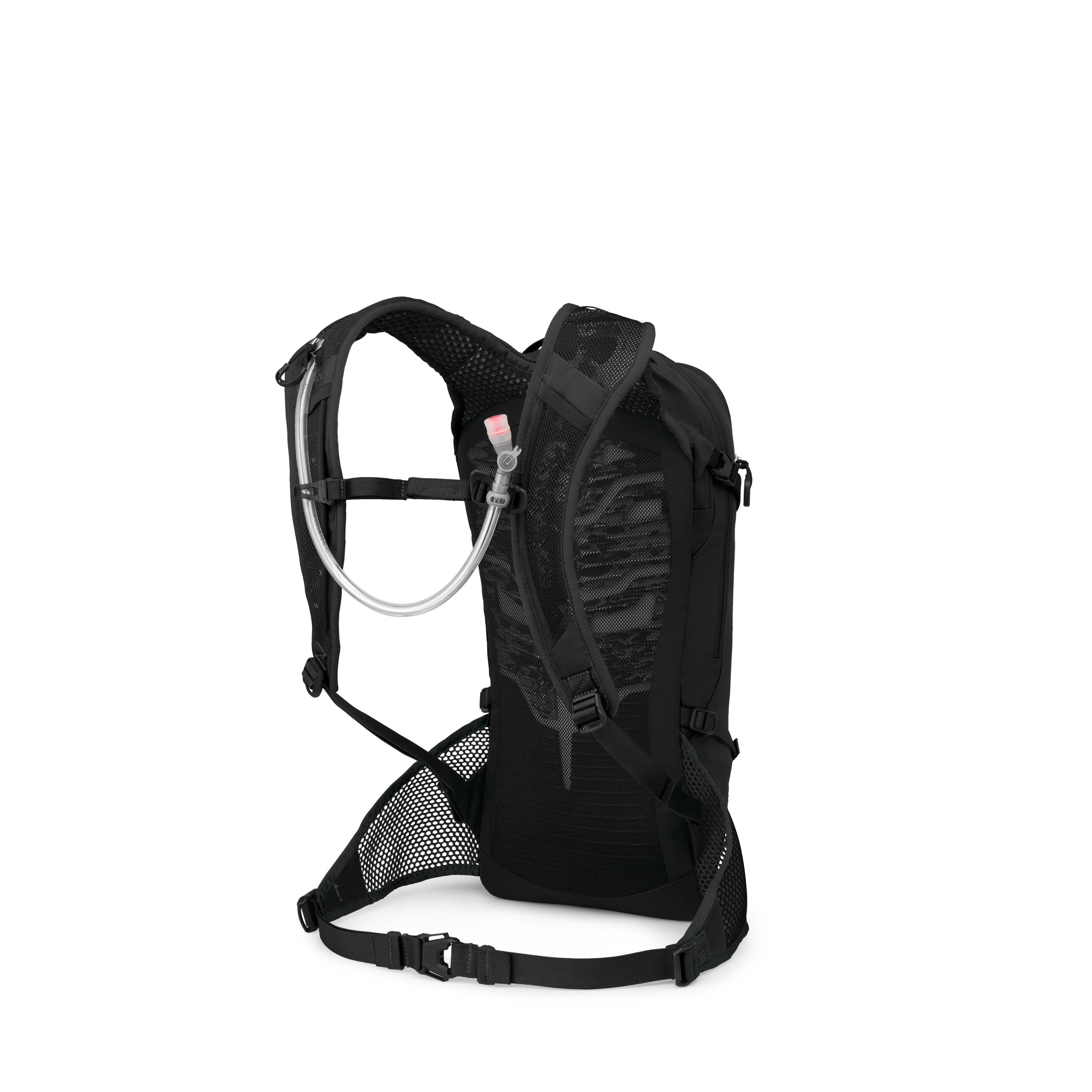 Osprey Raptor LT 12 Bike Hydration Pack 12L in Black — angle view 3