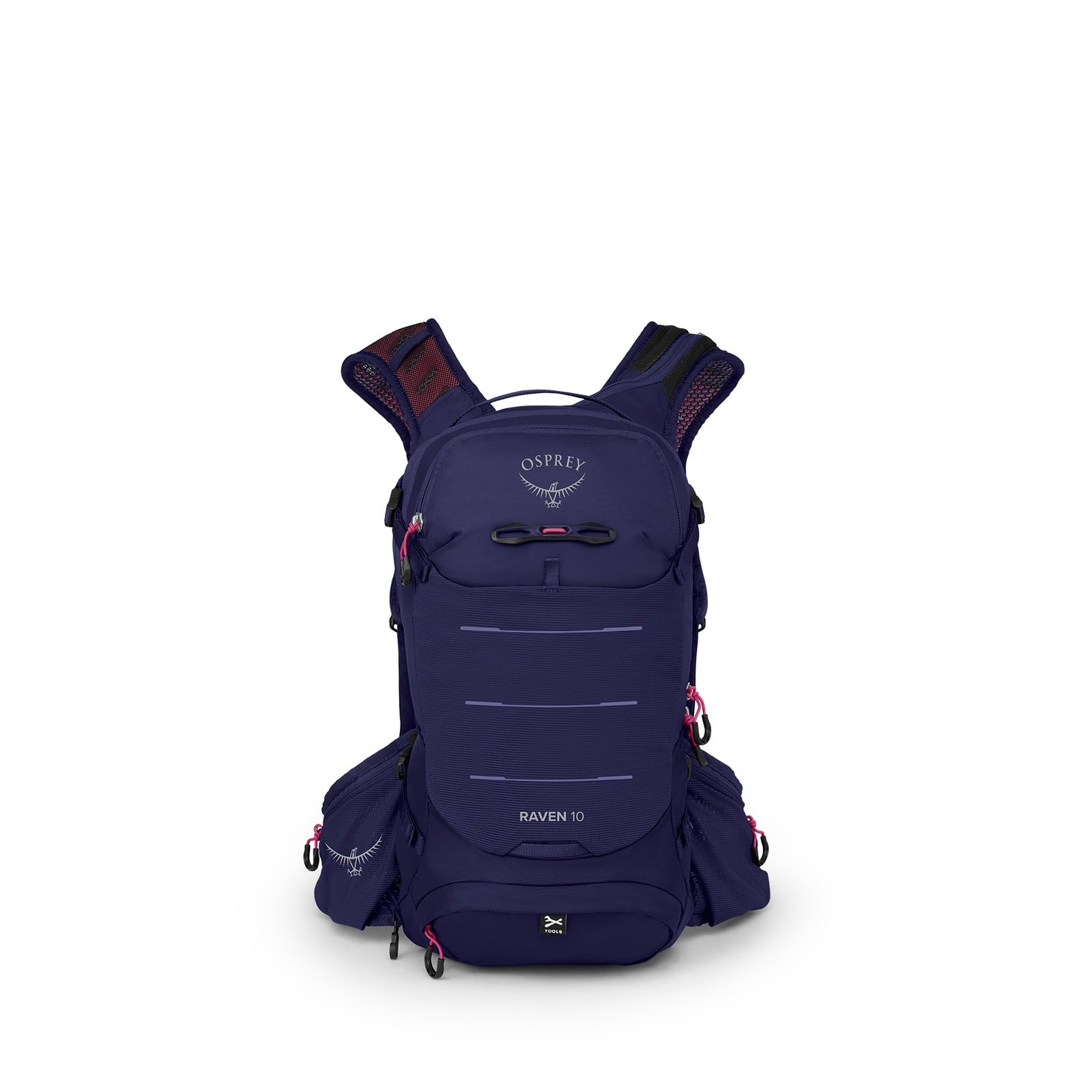 Osprey Raven 10 Women's Bike Hydration Pack 10L in Deep Fig — front view