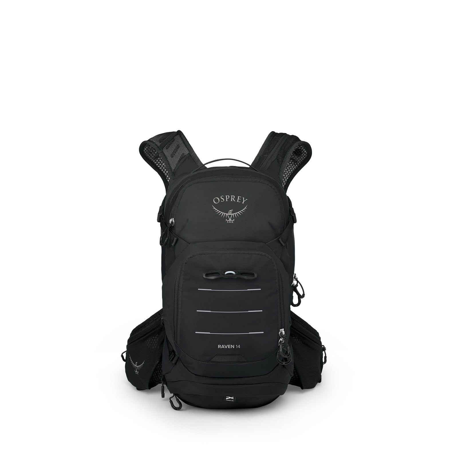 Osprey Raven 14 Women's Bike Hydration Pack 14L in Black — front view