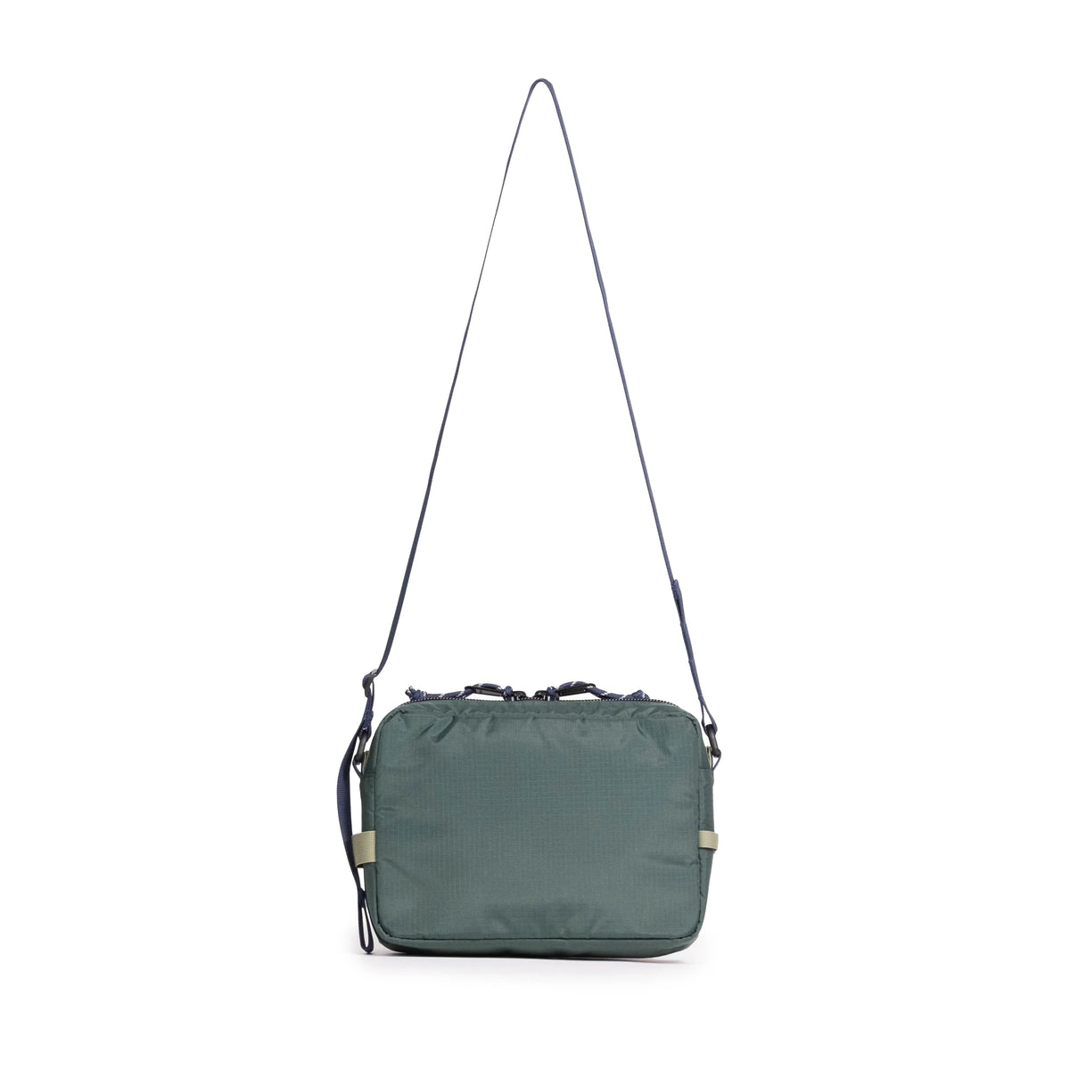 Topo Designs Block Bag in Forest Bone White — back view # color_Forest Bone White