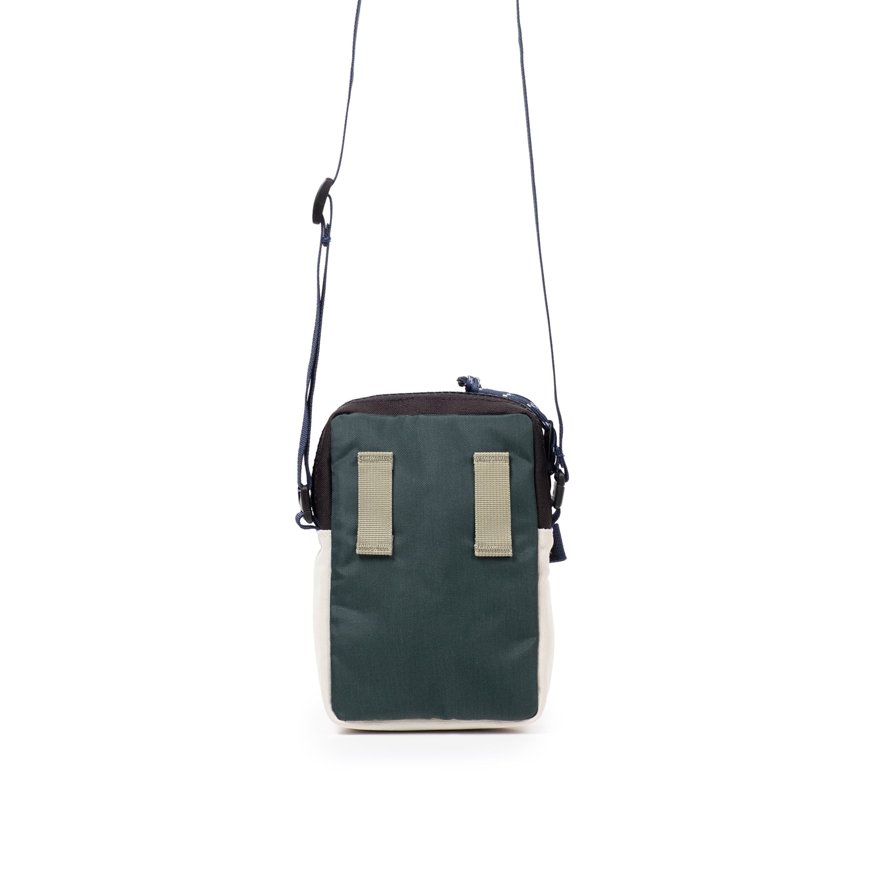 Topo Designs Mini Shoulder Bag in Forest Bone White — back view # color_Forest Bone White