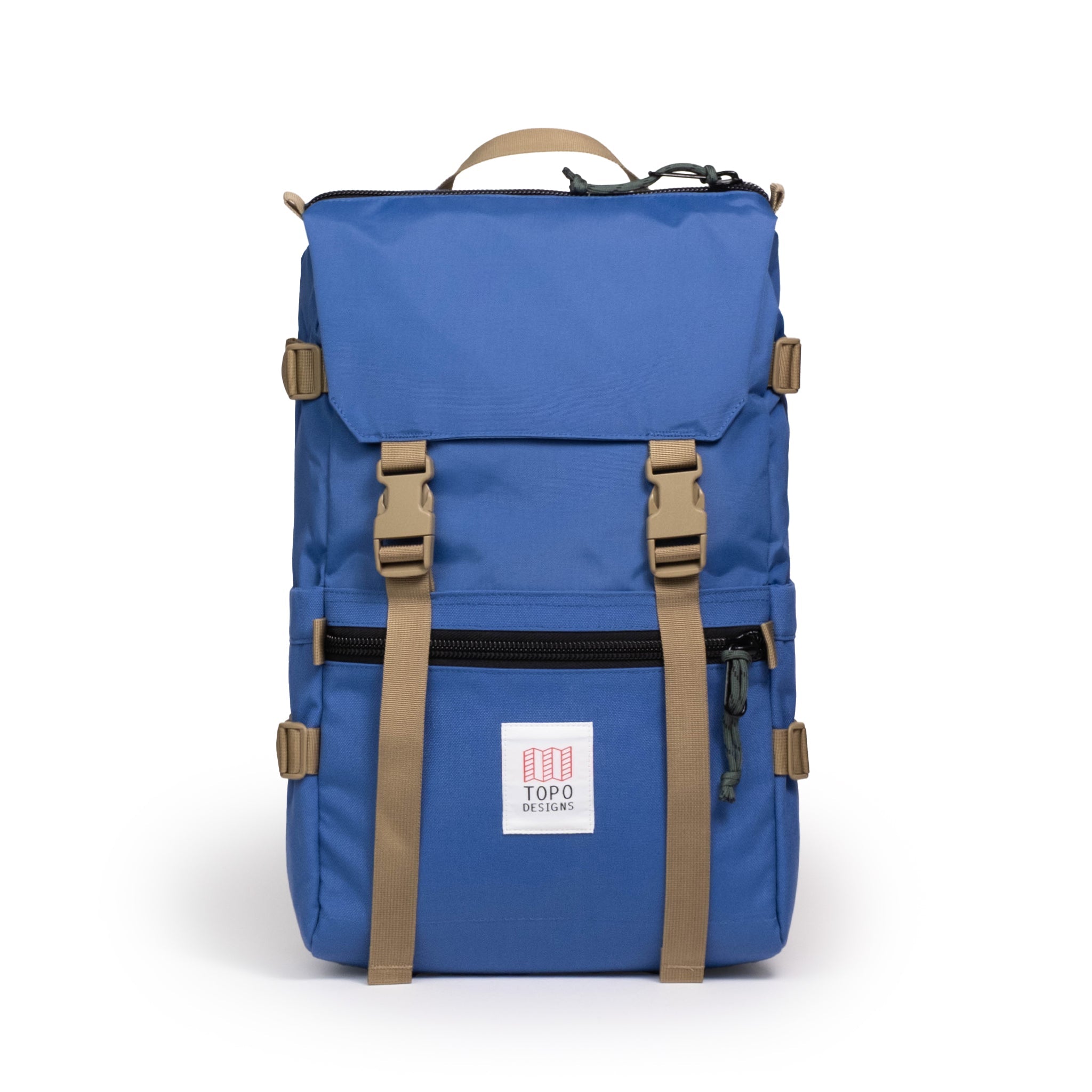 Topo Designs Rover Pack Classic in Cobalt — angle view 2 # color_Cobalt