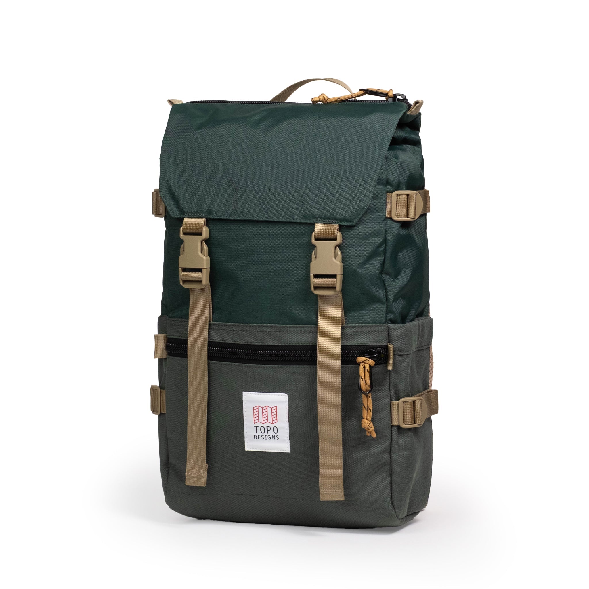 Topo Designs Rover Pack Classic in Forest — front view # color_Forest