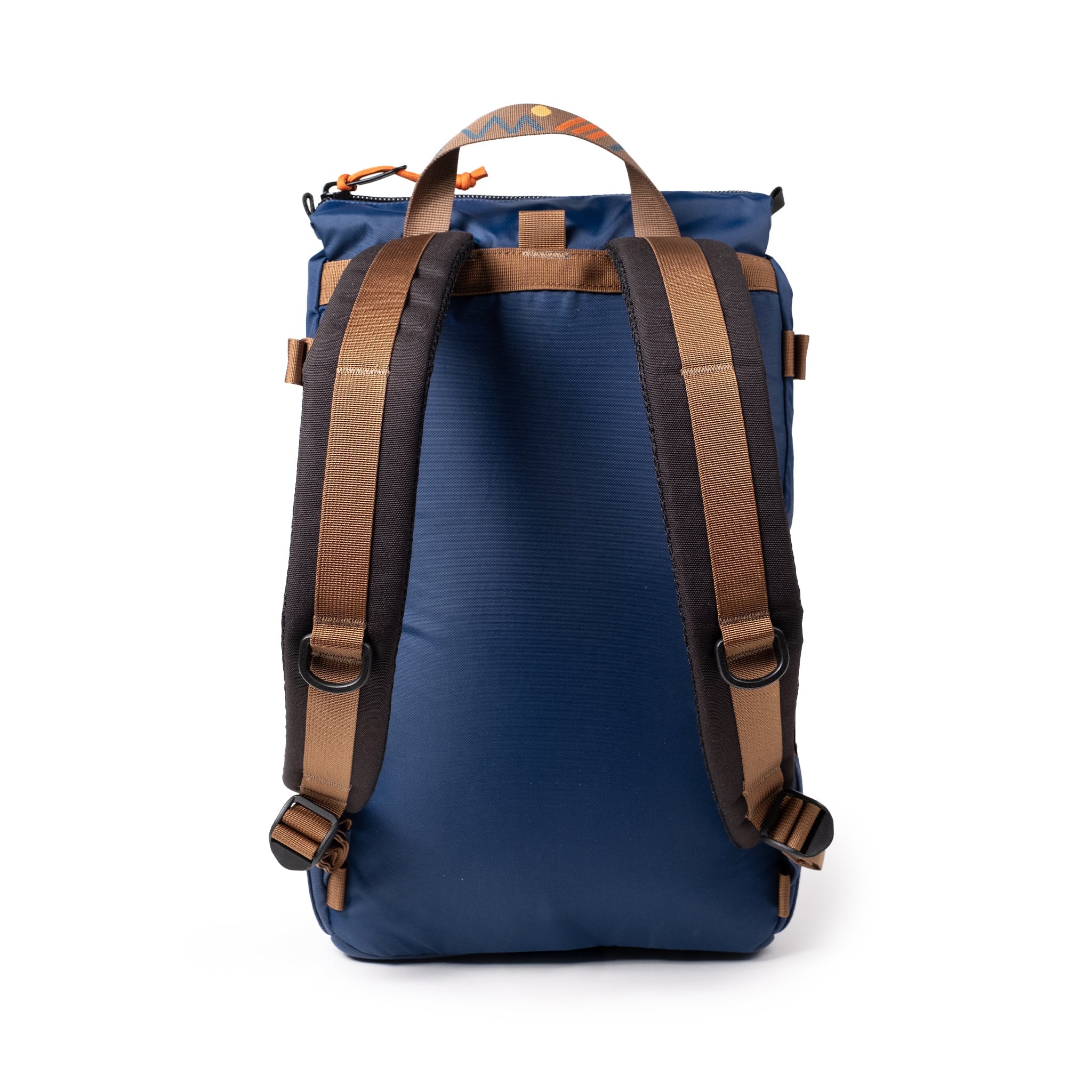 Topo Designs Rover Pack Classic in Midnight — back view # color_Midnight